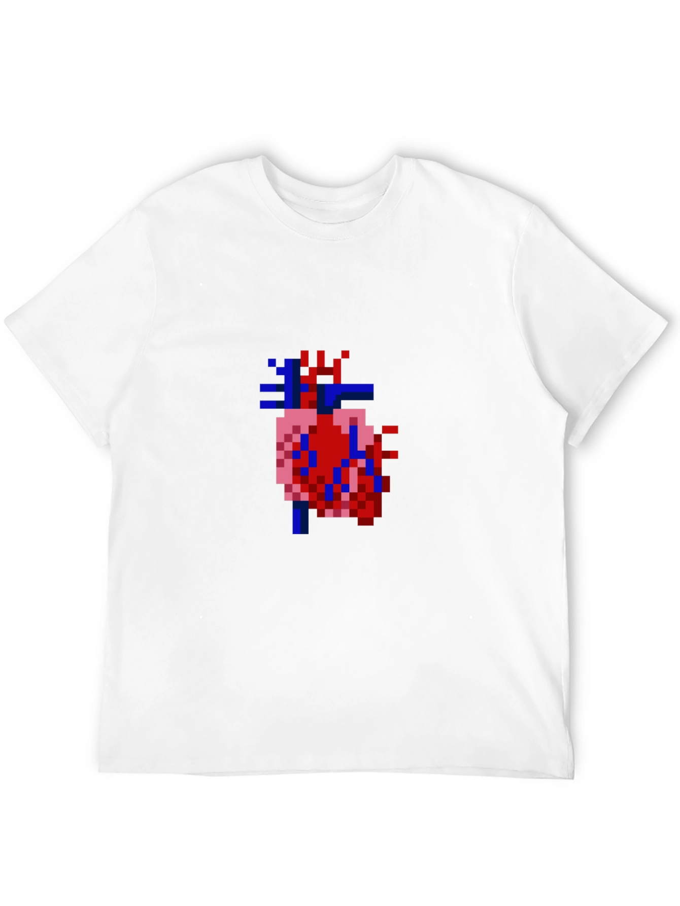 Pixel Heart Graphic T-Shirt - Unique Gamer Style