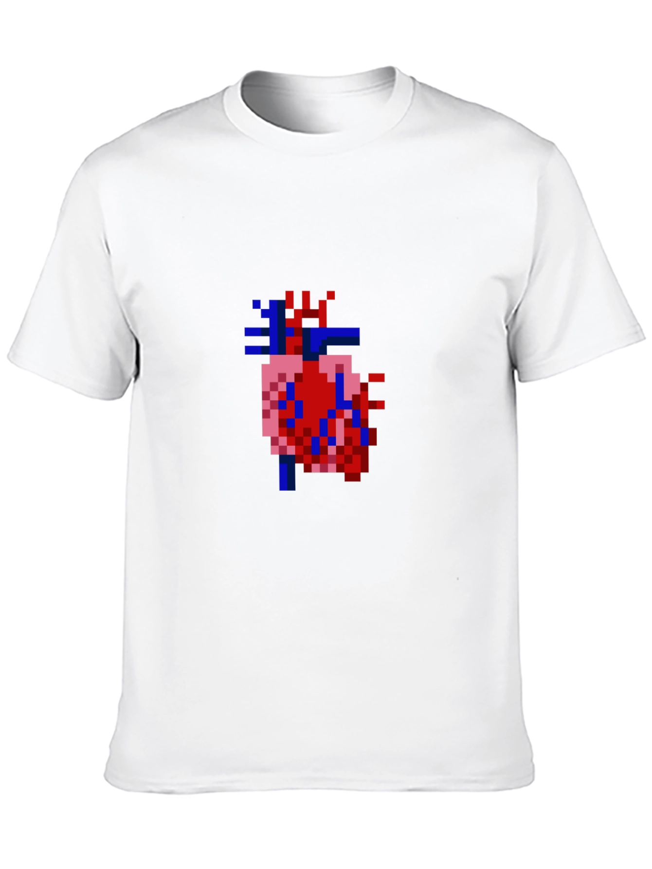 Pixel Heart Graphic T-Shirt - Unique Gamer Style