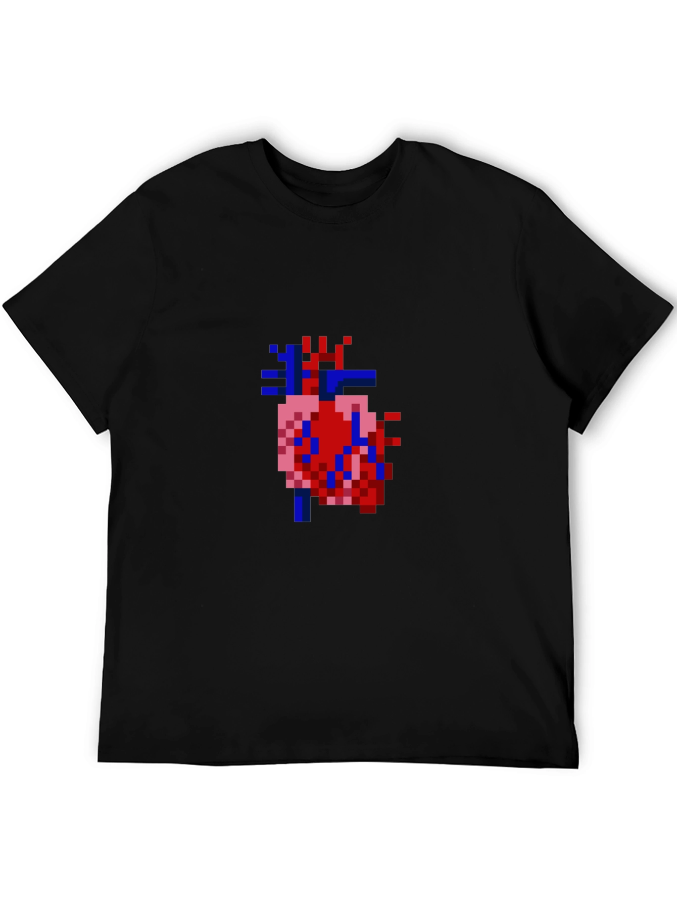 Pixel Heart Graphic T-Shirt - Unique Gamer Style