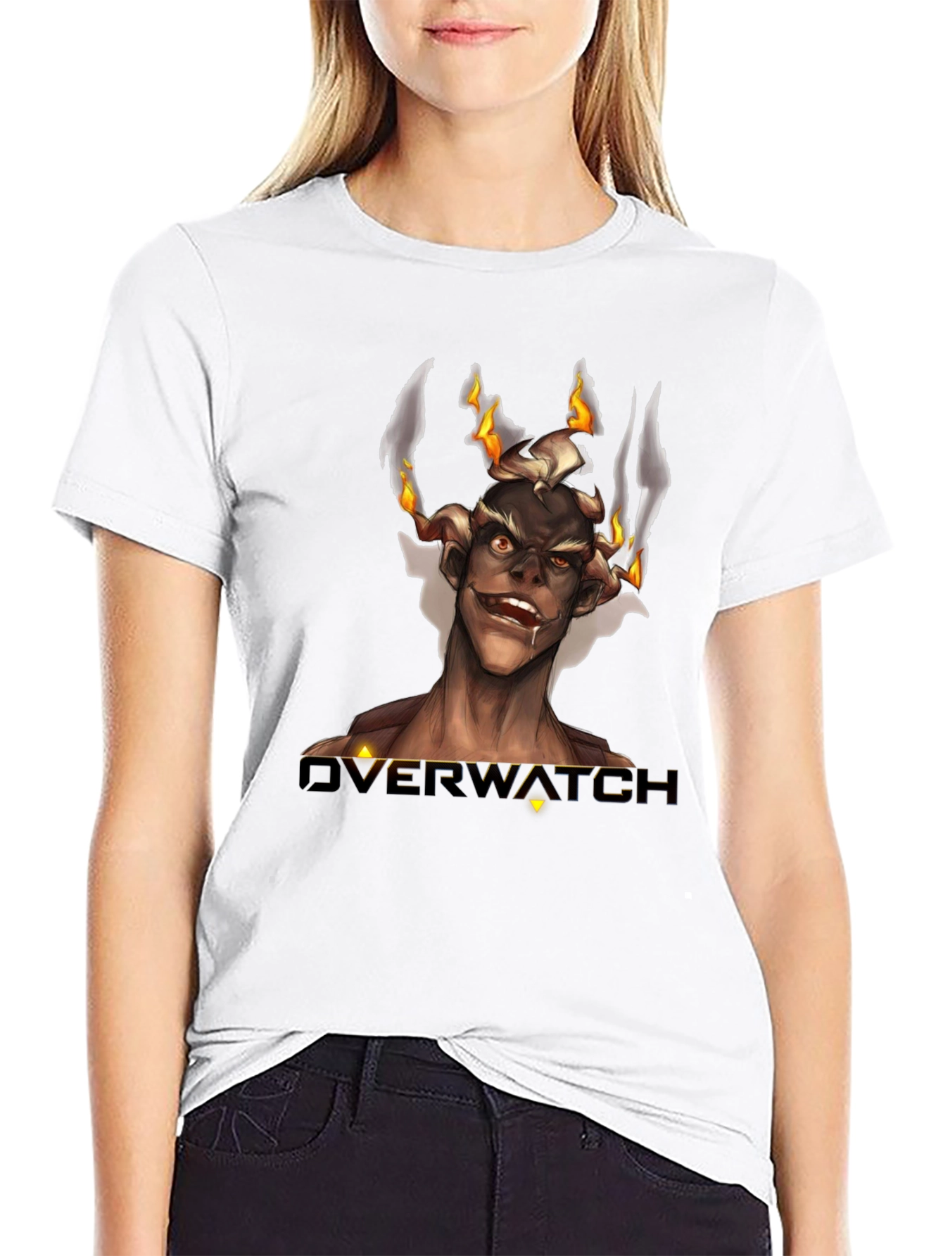 Overwatch Junkrat T-Shirt - Black Graphic Tee