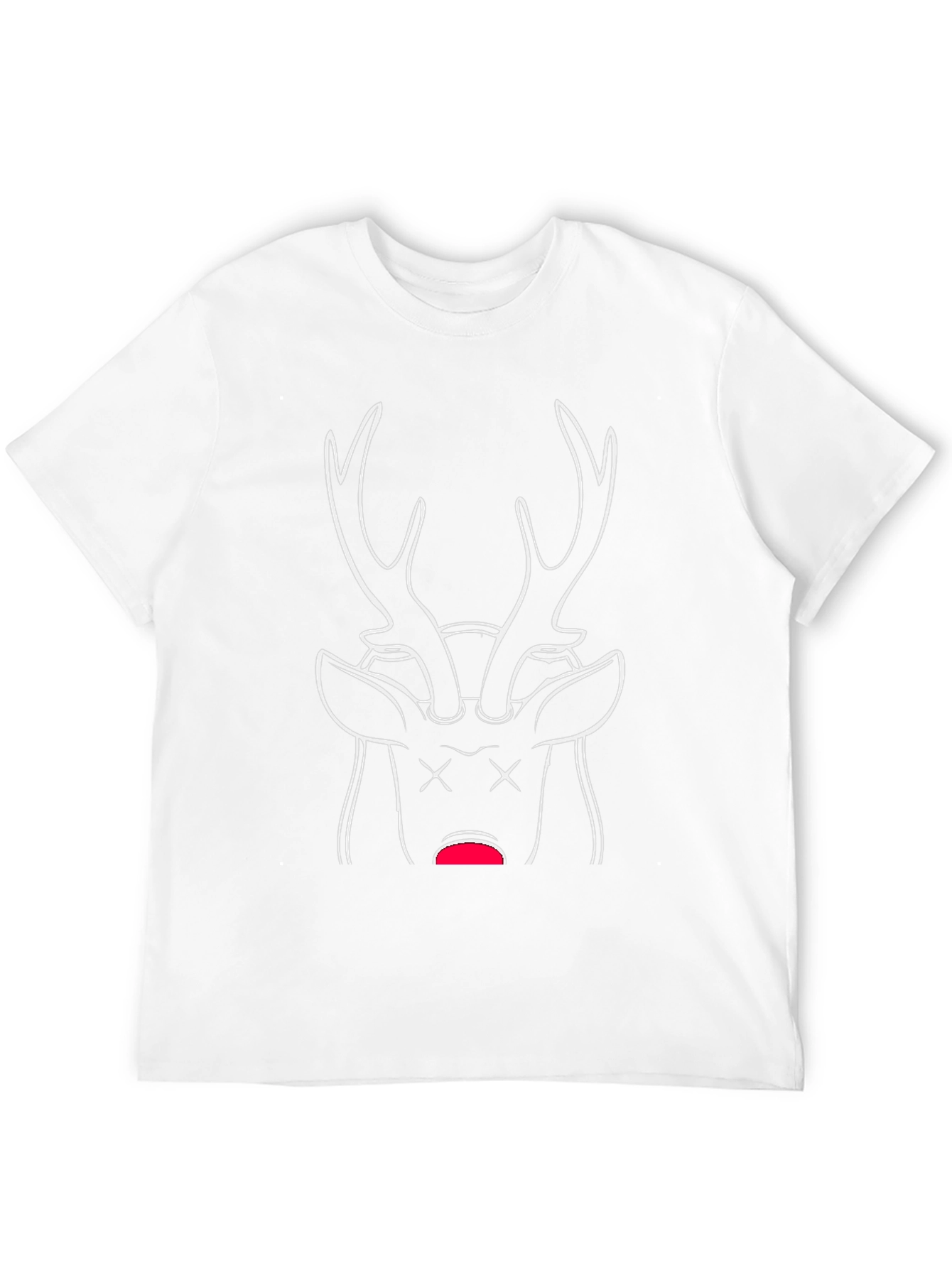 Dead Deer Graphic T-Shirt - Black