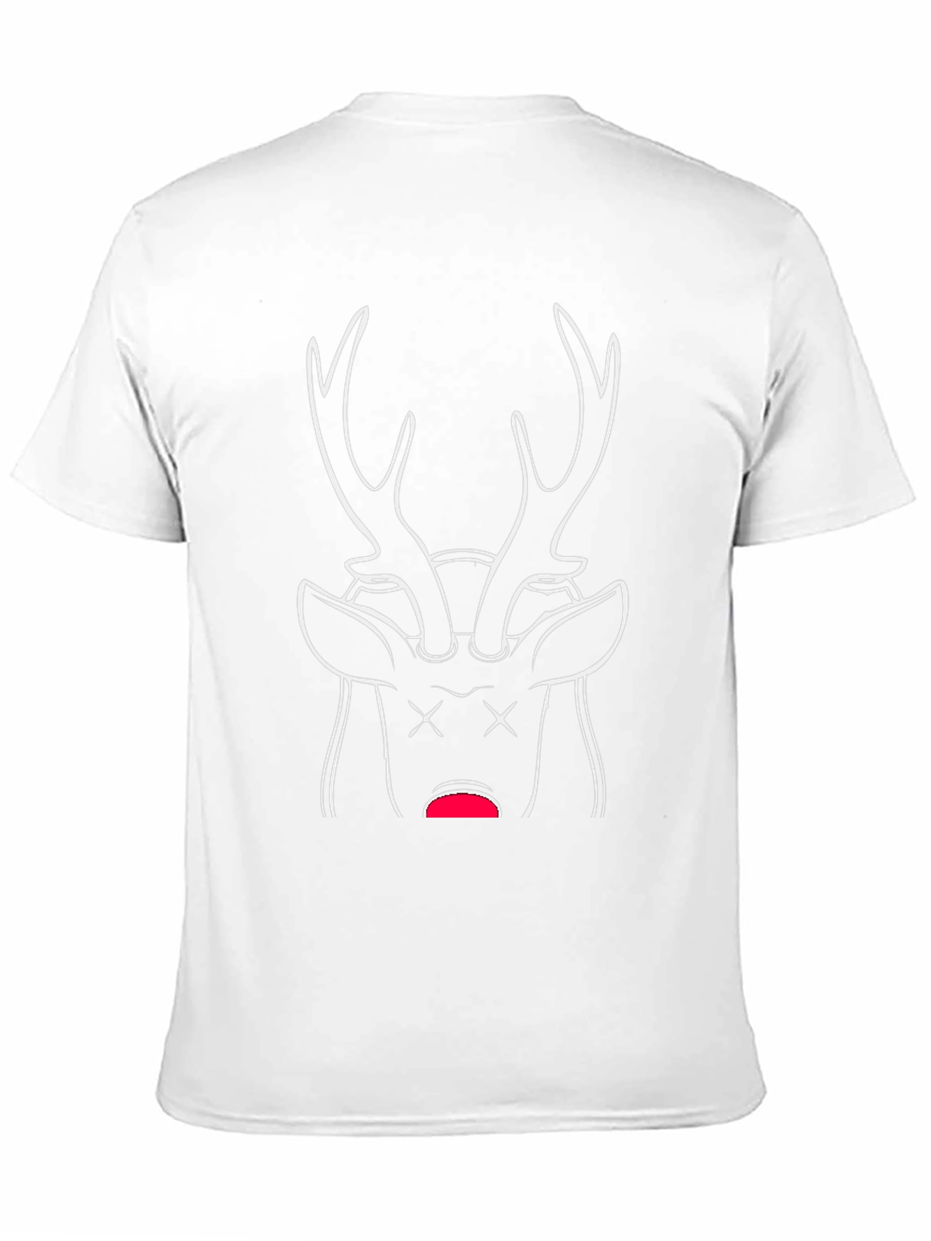 Dead Deer Graphic T-Shirt - Black