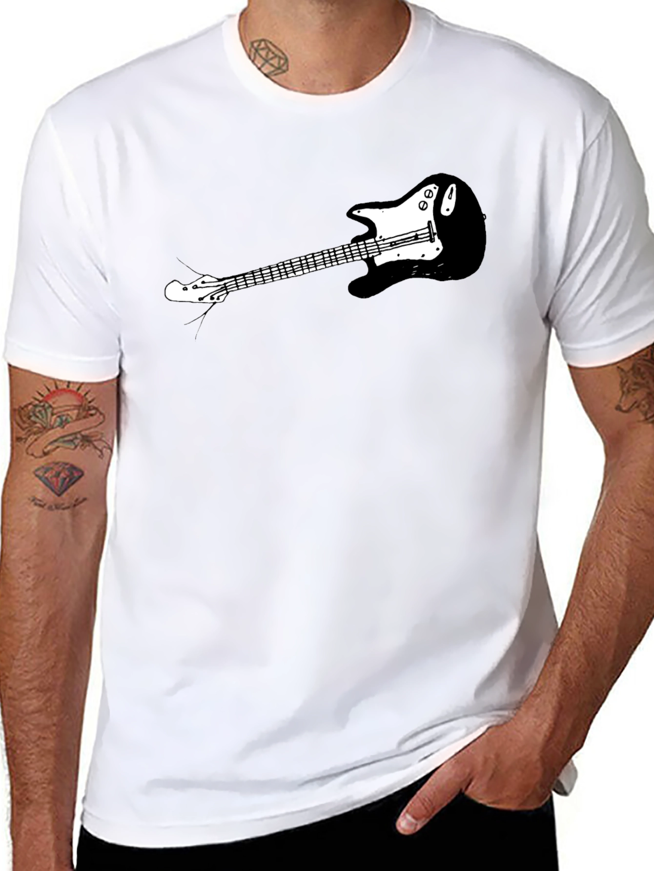 Guitar Graphic T-Shirt