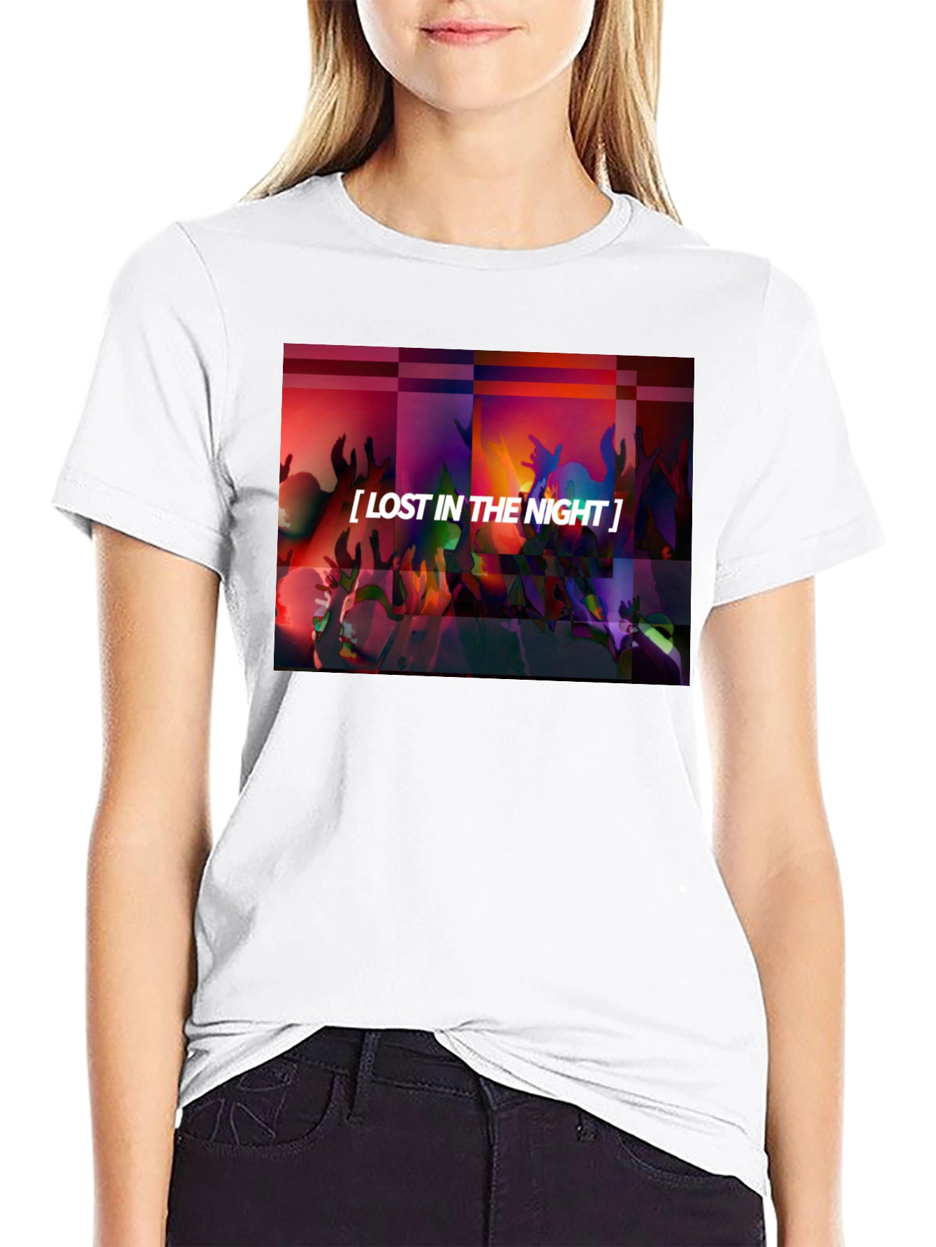 Lost in the Night Graphic T-Shirt