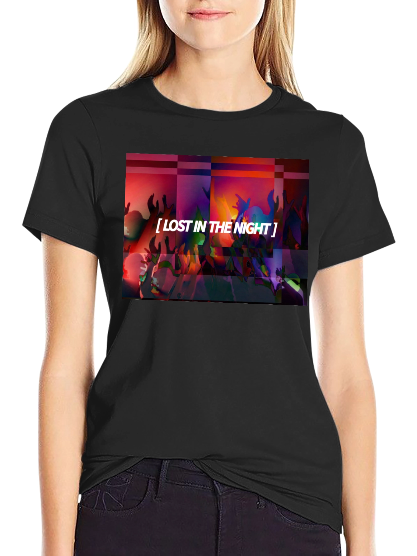 Lost in the Night Graphic T-Shirt