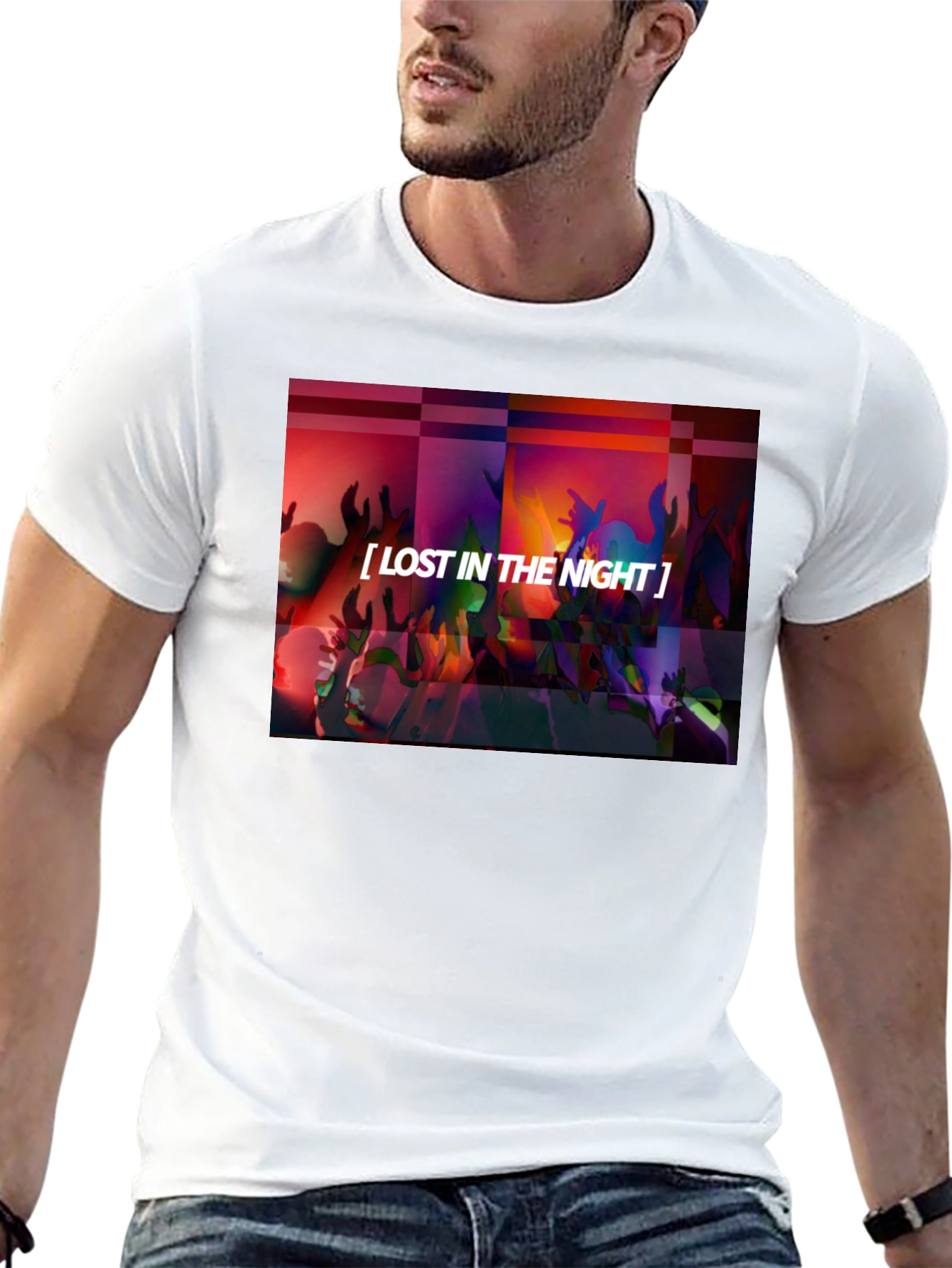 Lost in the Night Graphic T-Shirt