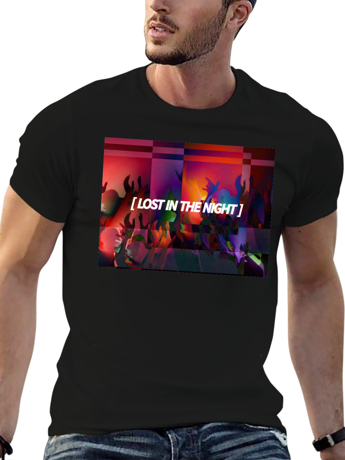 Lost in the Night Graphic T-Shirt