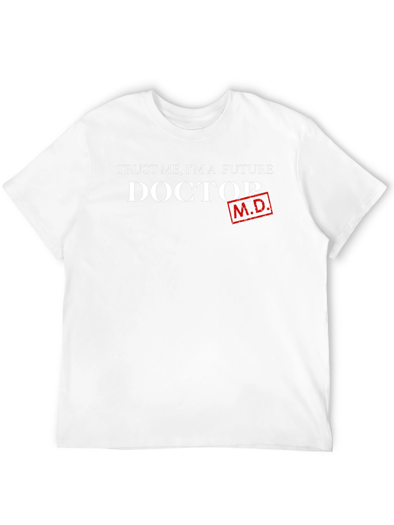 Future Doctor M.D. T-Shirt - Black