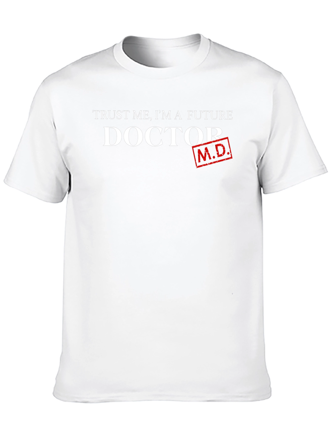 Future Doctor M.D. T-Shirt - Black