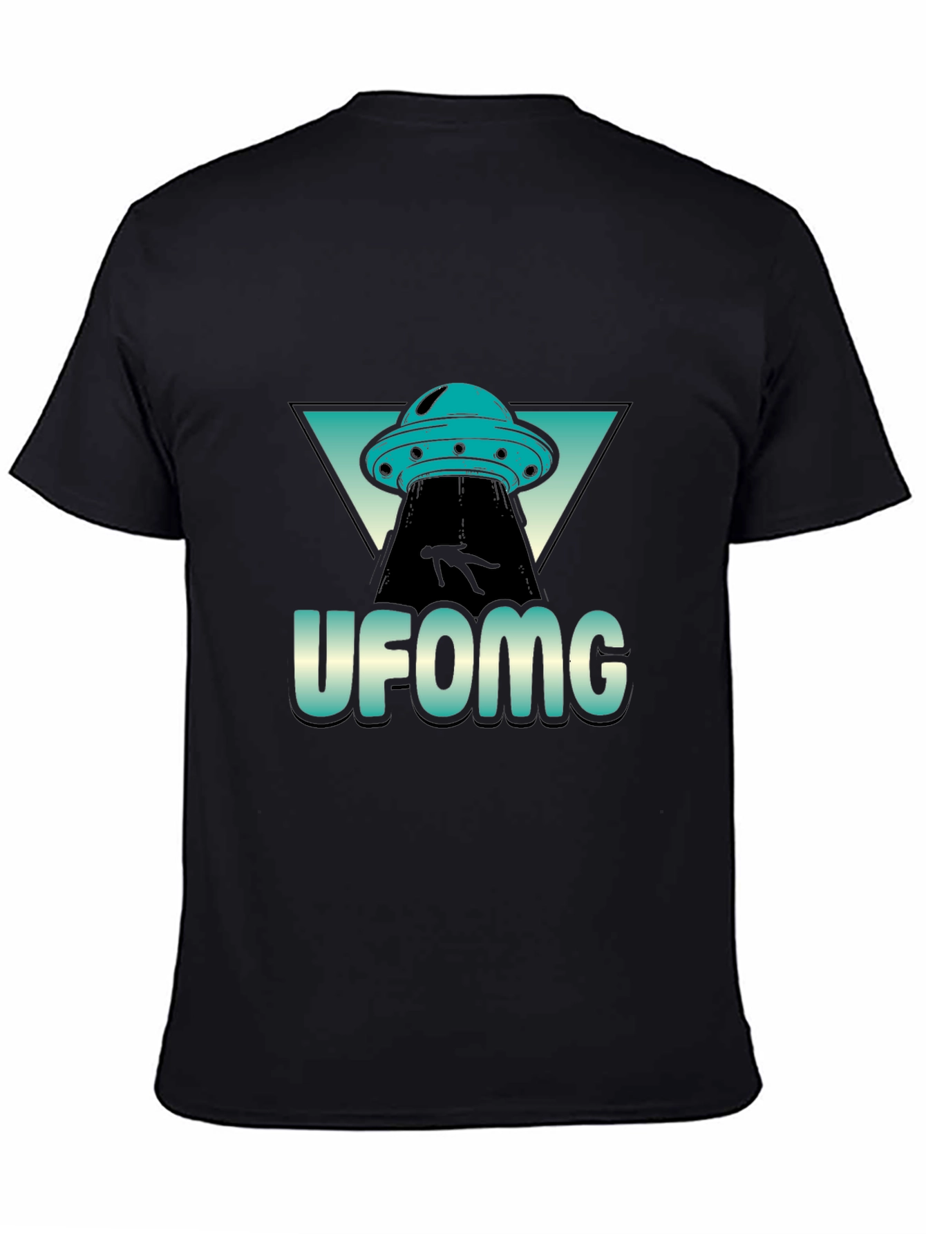 UFO Abduction Graphic T-Shirt - UFOMG Design