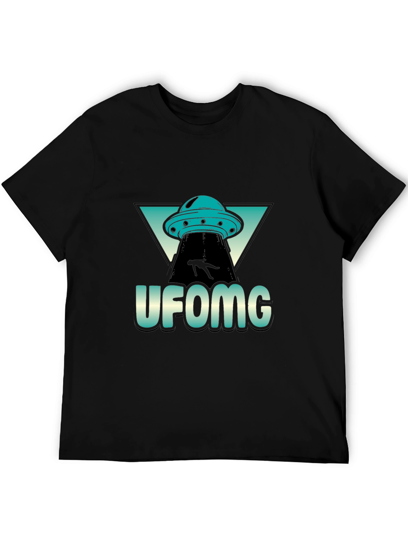 UFO Abduction Graphic T-Shirt - UFOMG Design