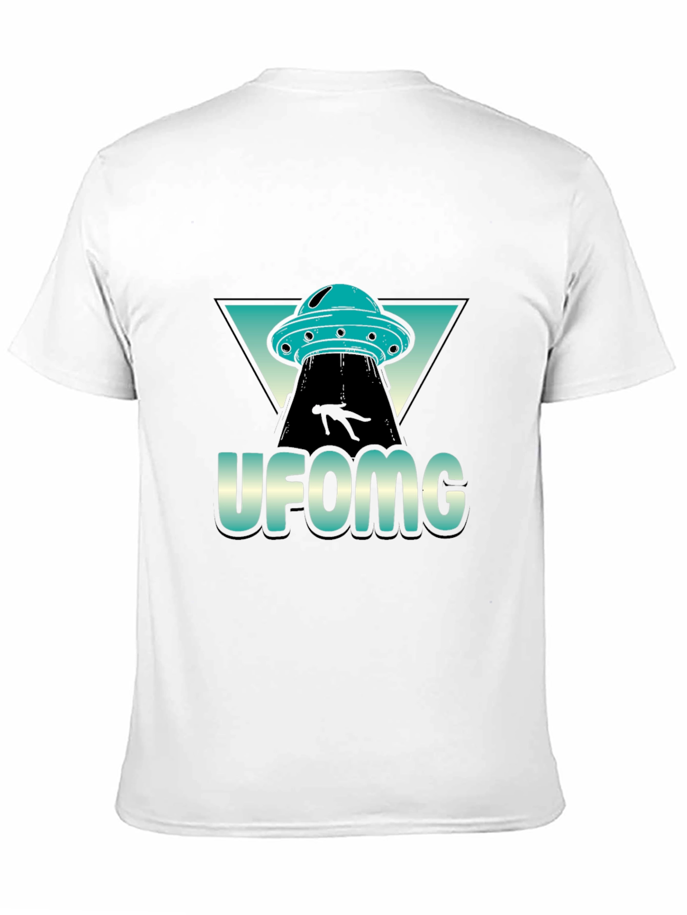 UFO Abduction Graphic T-Shirt - UFOMG Design