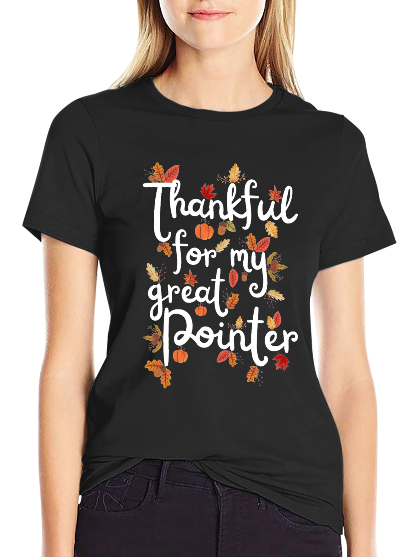 Thankful for my Great Pointer T-Shirt - Fall