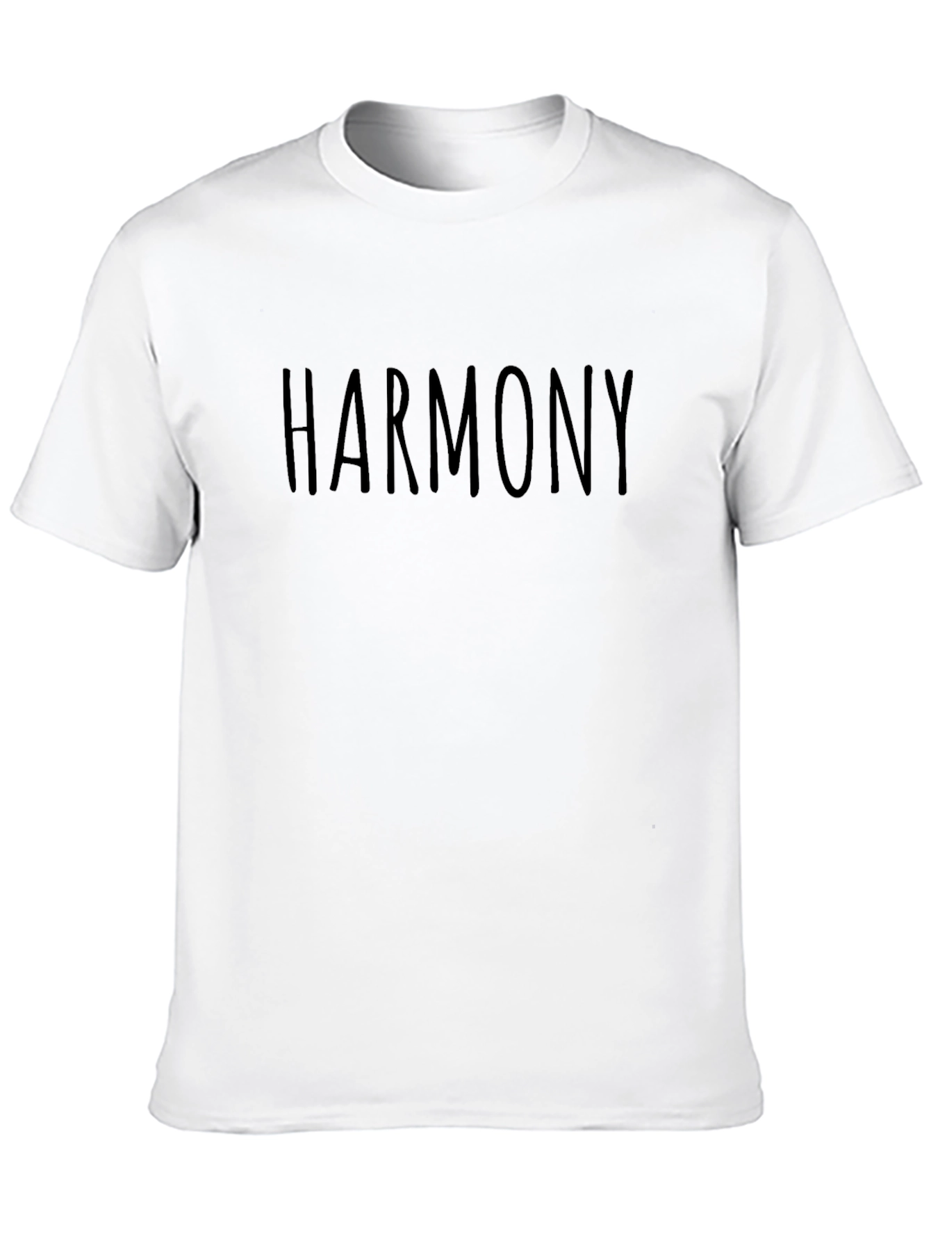 Harmony Graphic Tee - Soft & Stylish Black T-Shirt