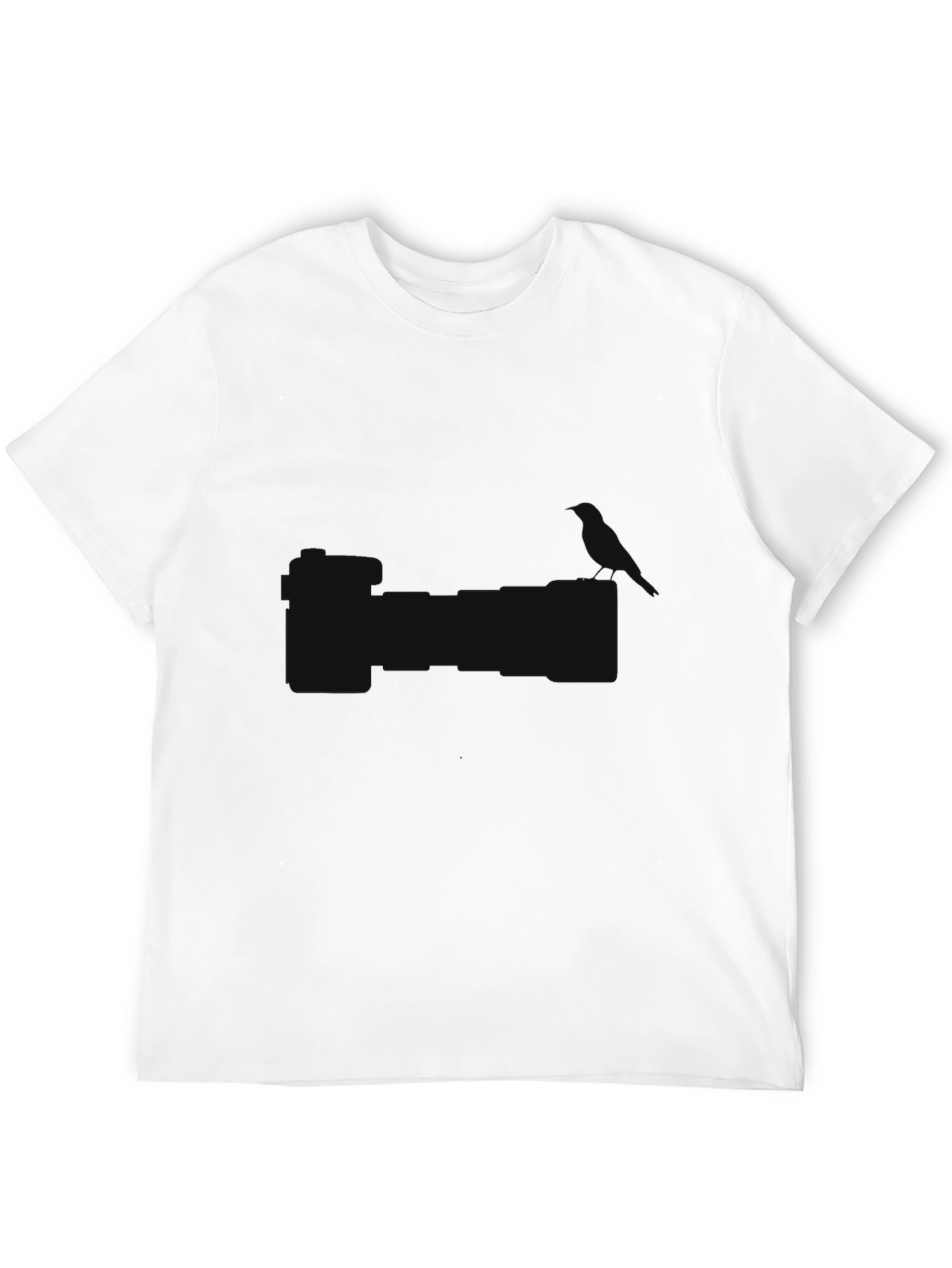 Mens Black Short Sleeve Basic T-Shirt