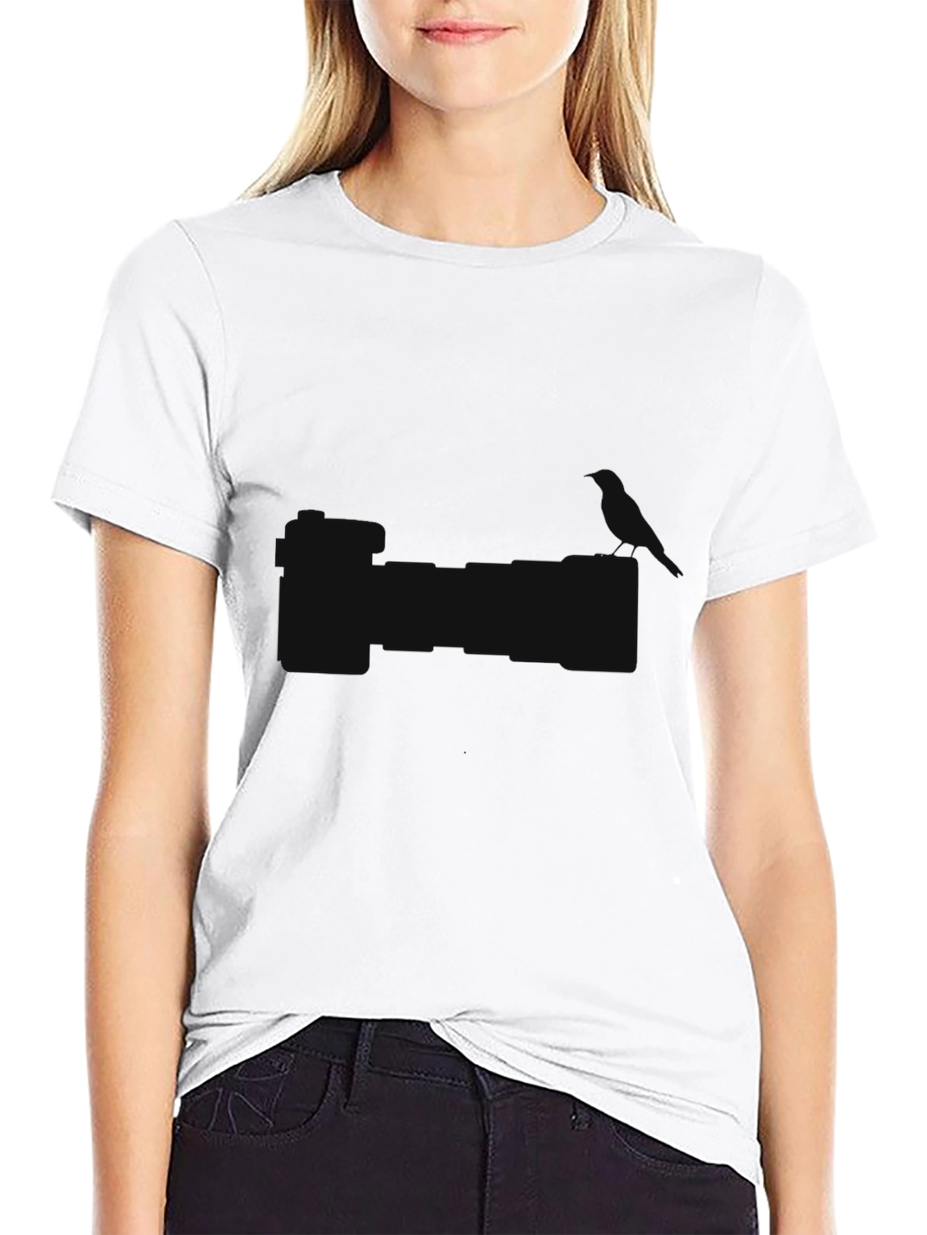 Mens Black Short Sleeve Basic T-Shirt