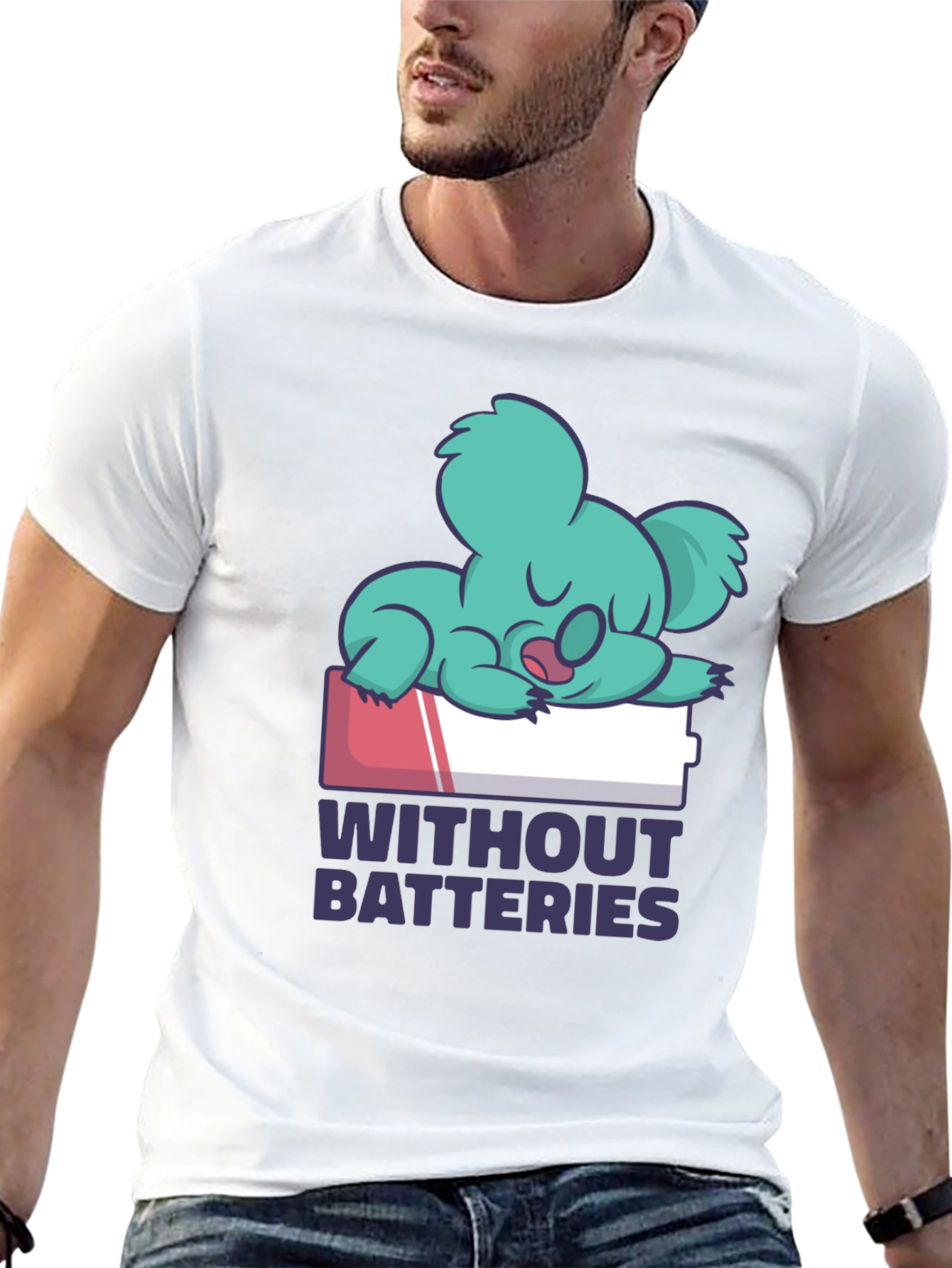 Lazy Koala T-Shirt - Without Batteries