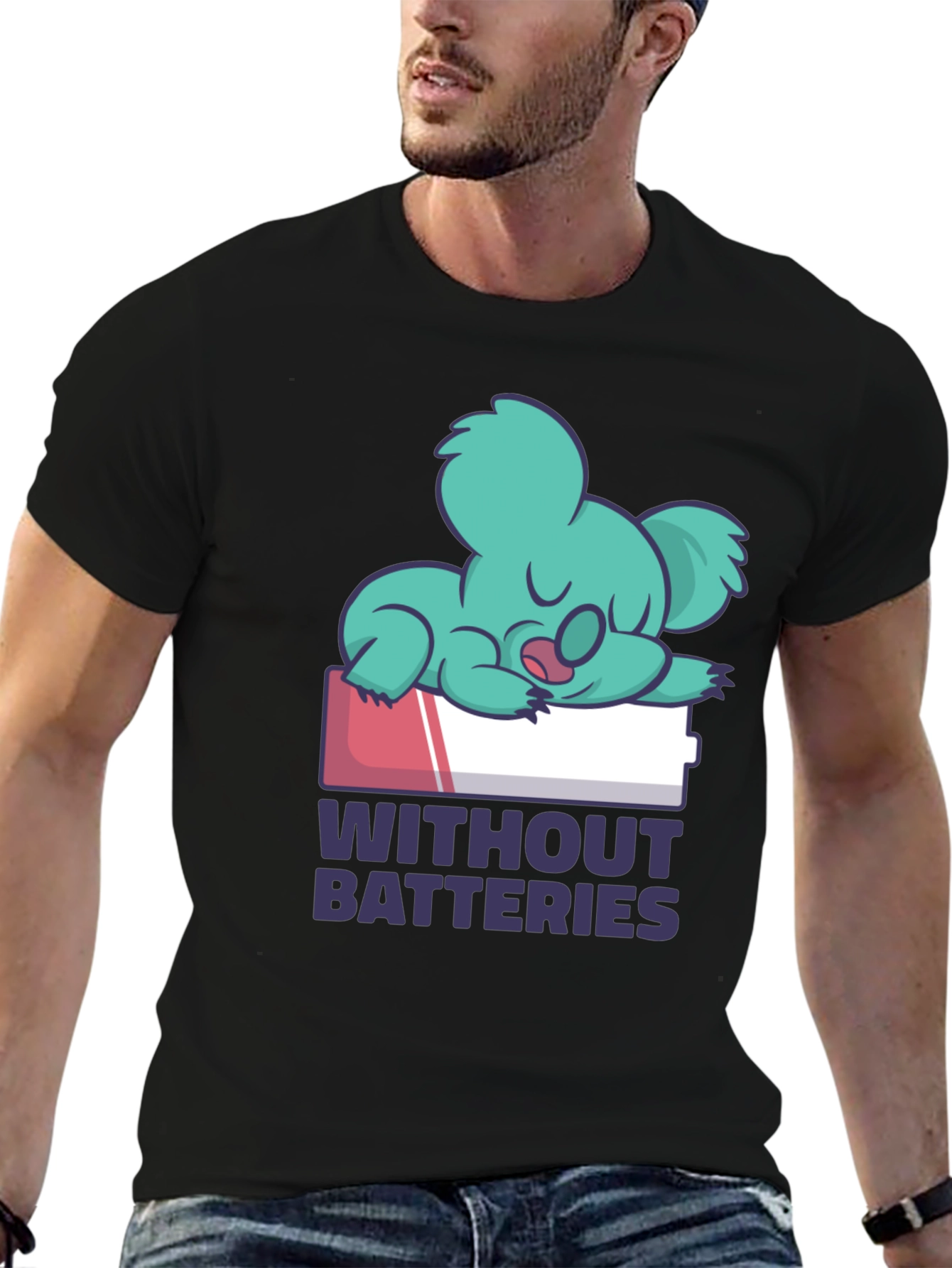 Lazy Koala T-Shirt - Without Batteries