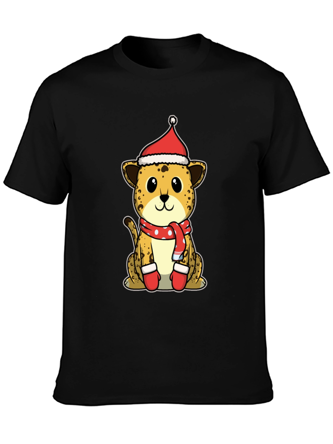 Festive Leopard T-Shirt