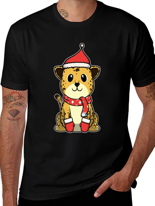 Festive Leopard T-Shirt