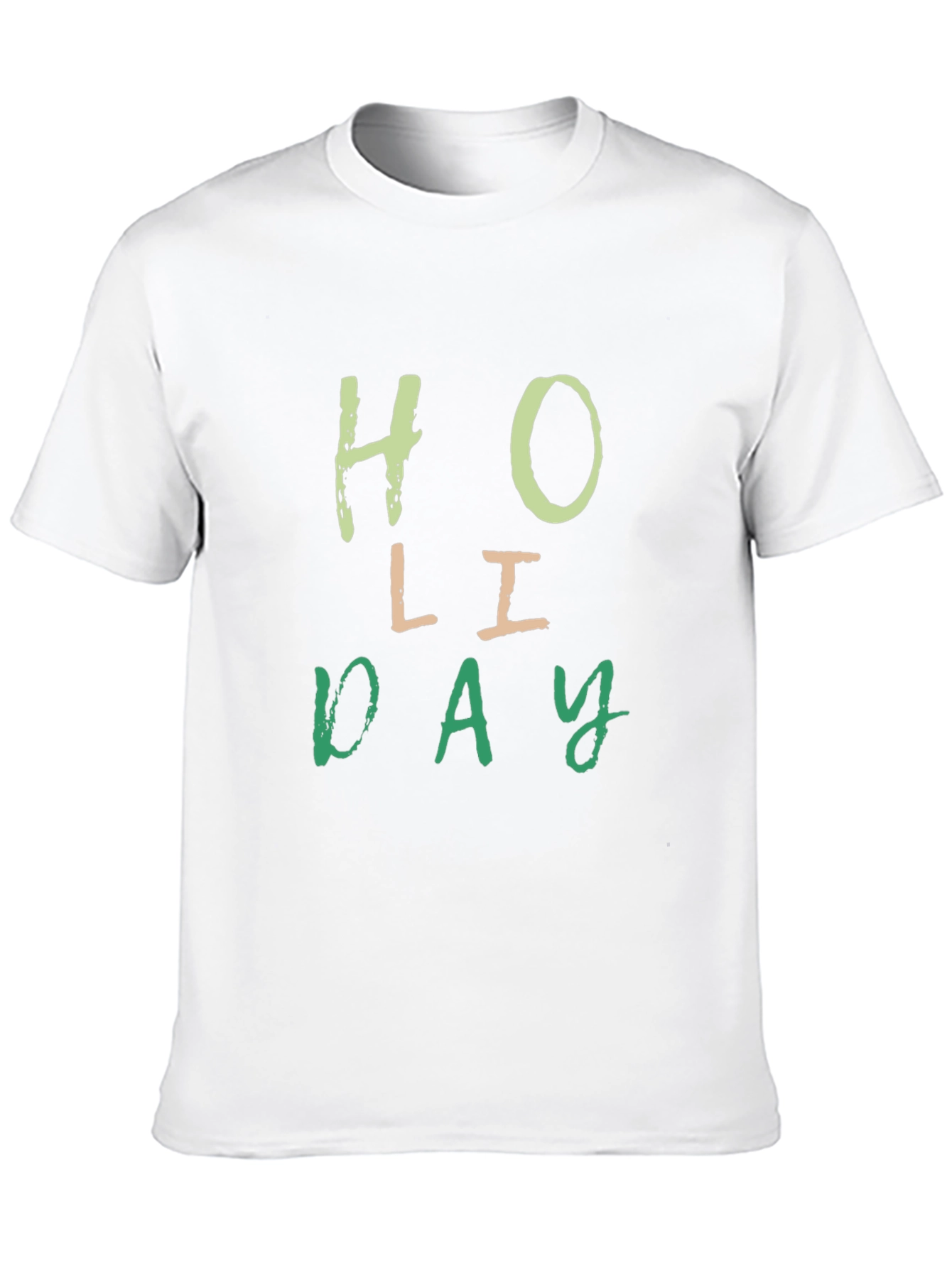 Holiday Graphic T-Shirt - Black Cotton Tee