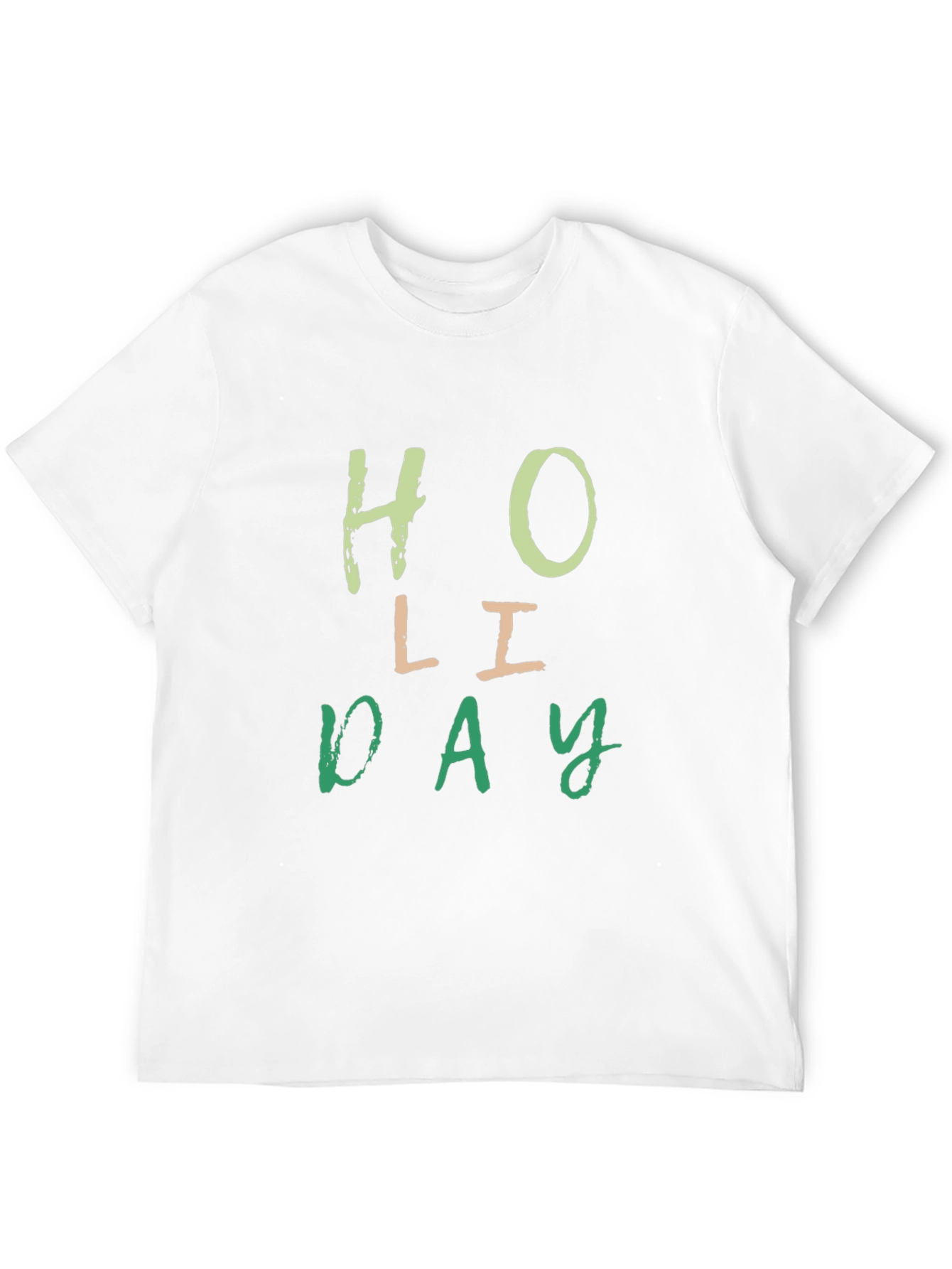 Holiday Graphic T-Shirt - Black Cotton Tee