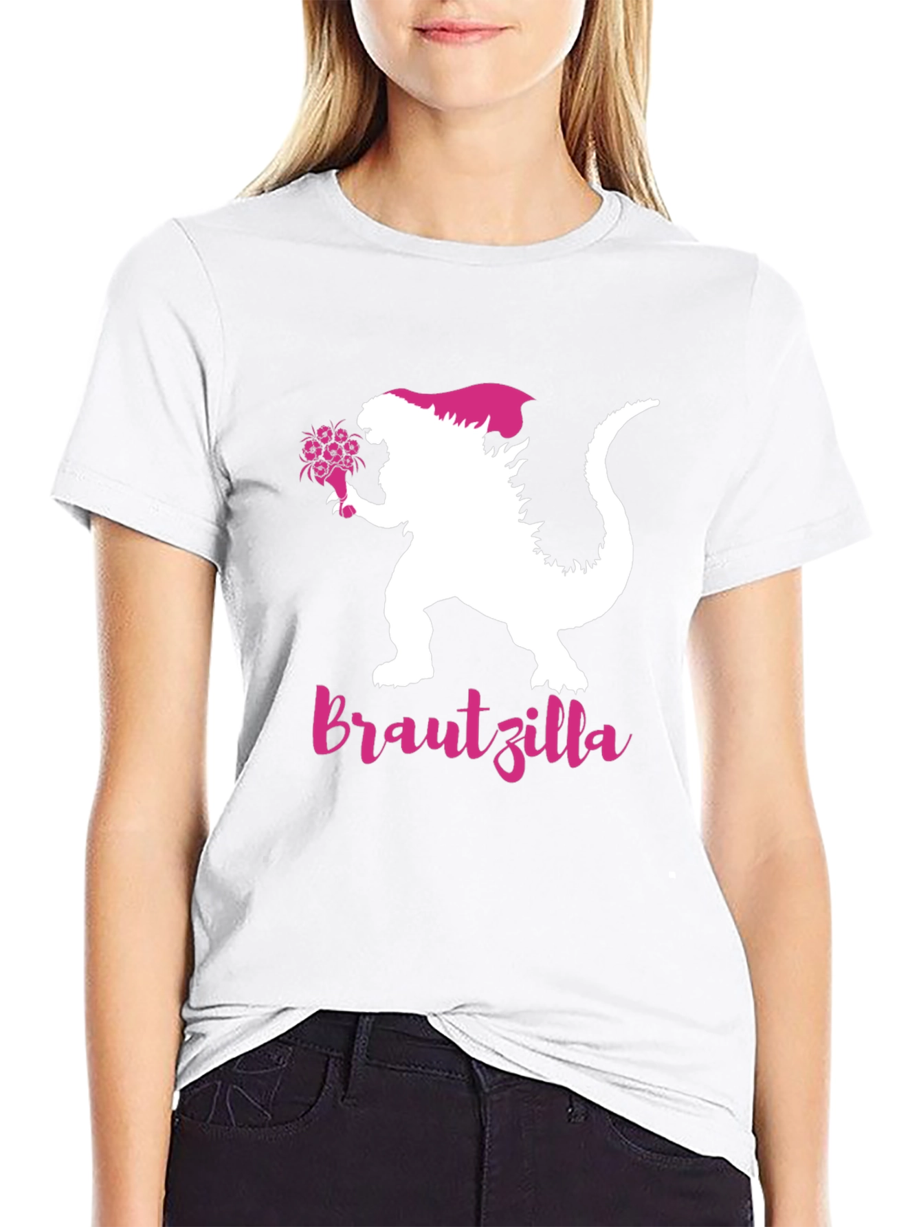 Brautzilla T-Shirt - Bride Godzilla Tee