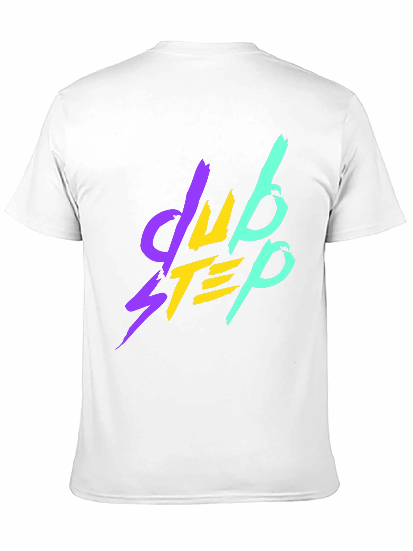 Dubstep Graphic Tee - Black Cotton T-Shirt
