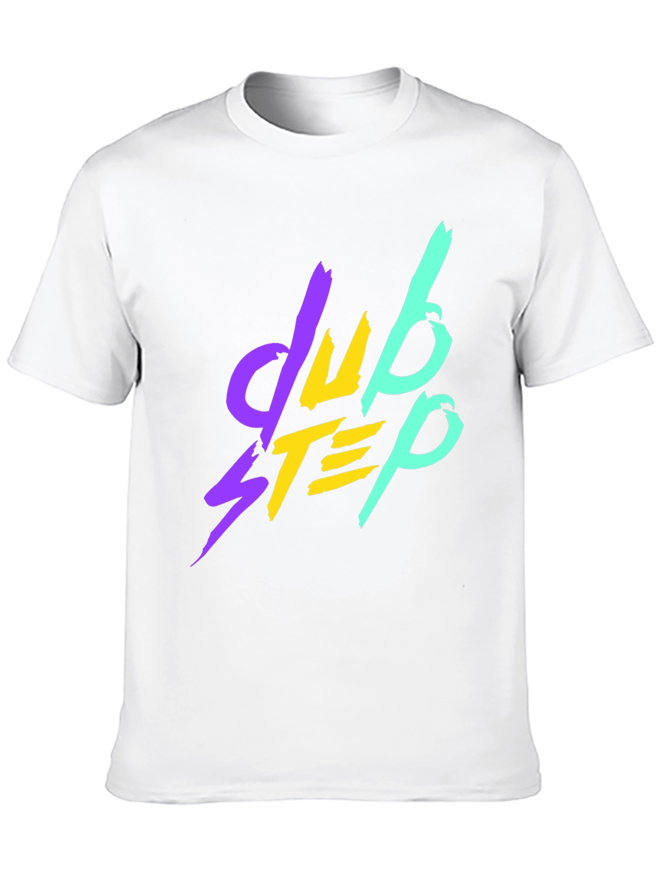 Dubstep Graphic Tee - Black Cotton T-Shirt