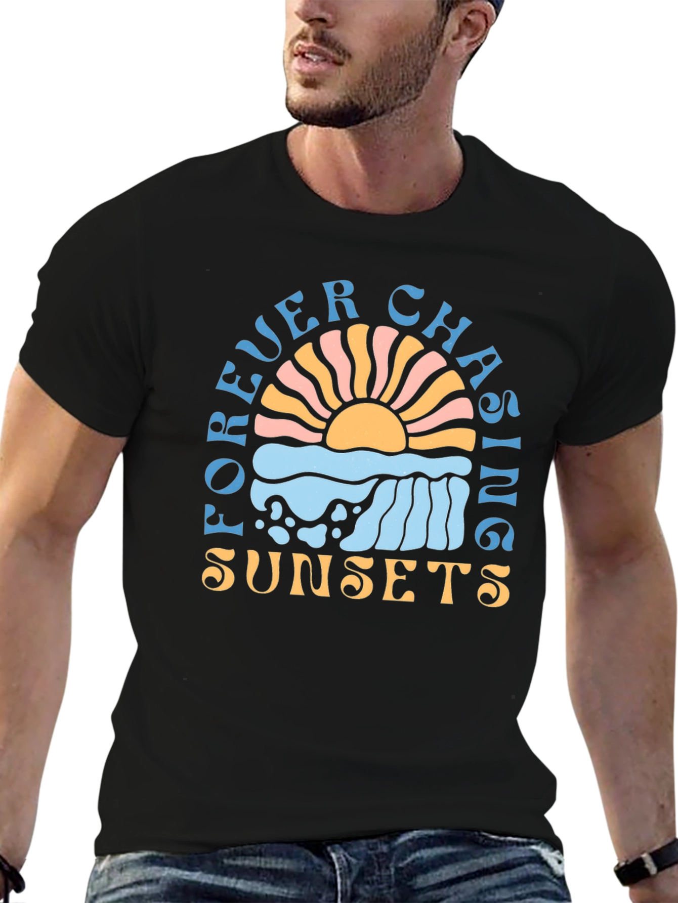 Forever Chasing Sunsets Graphic Tee