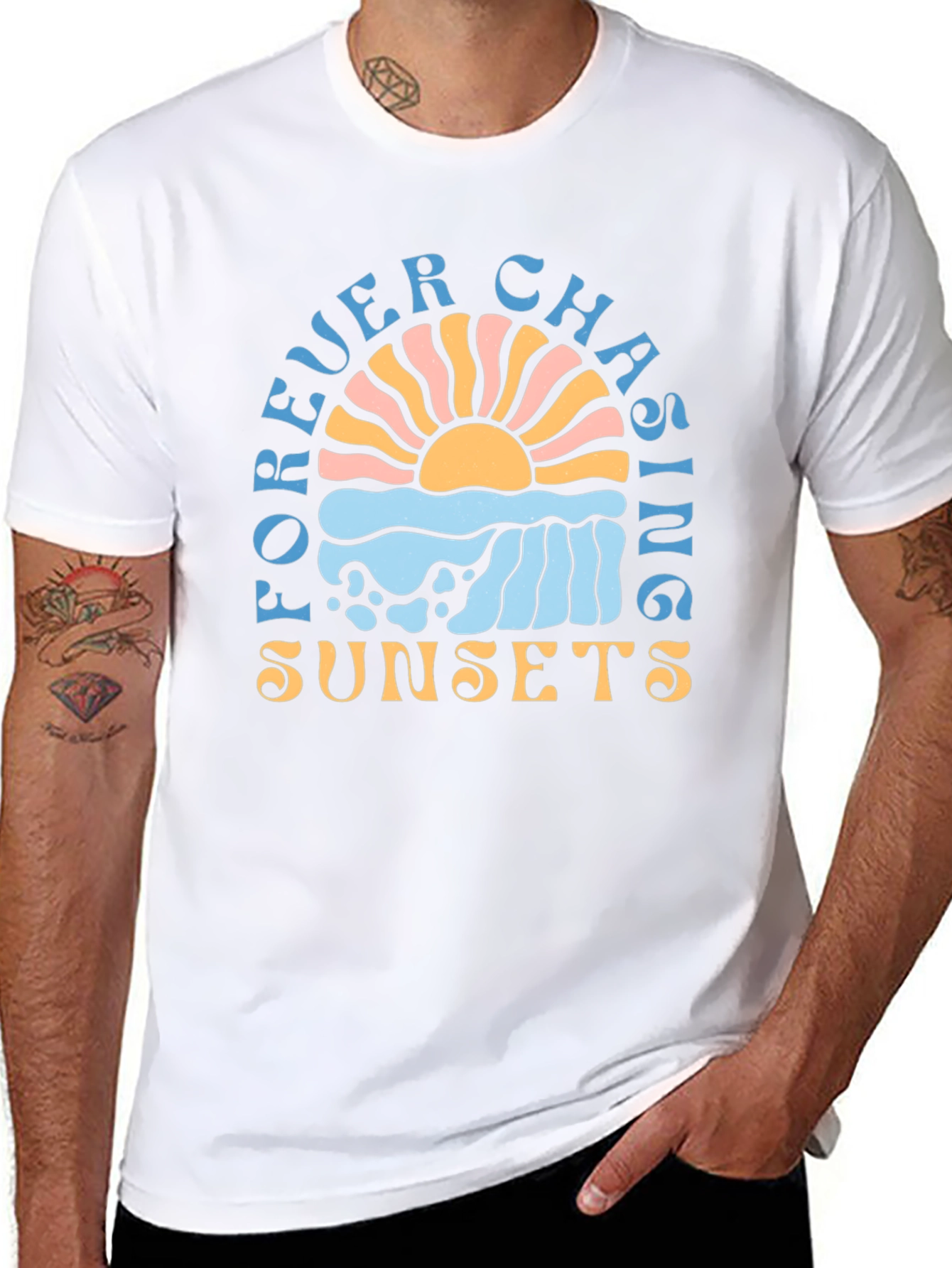 Forever Chasing Sunsets Graphic Tee