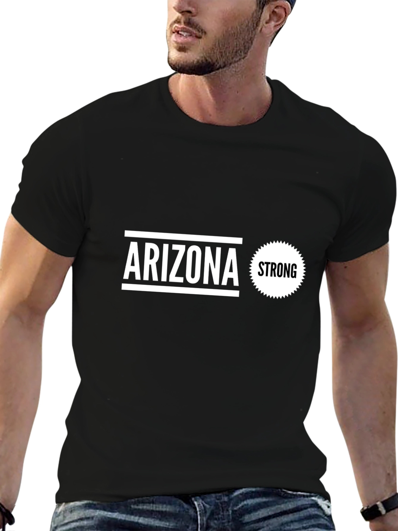 Arizona Strong Graphic Tee - Black Unisex T-Shirt