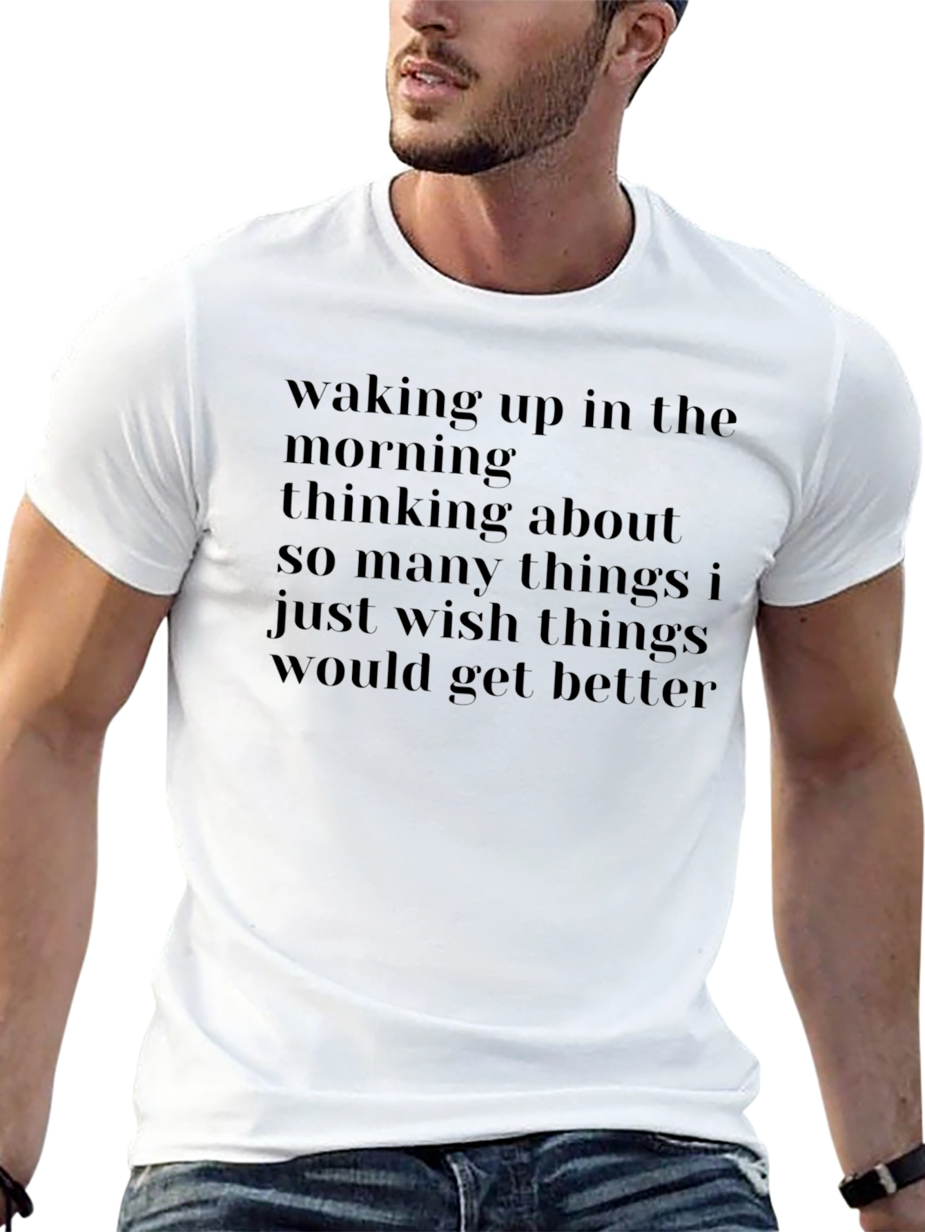 Waking Up In The Morning Graphic T-Shirt