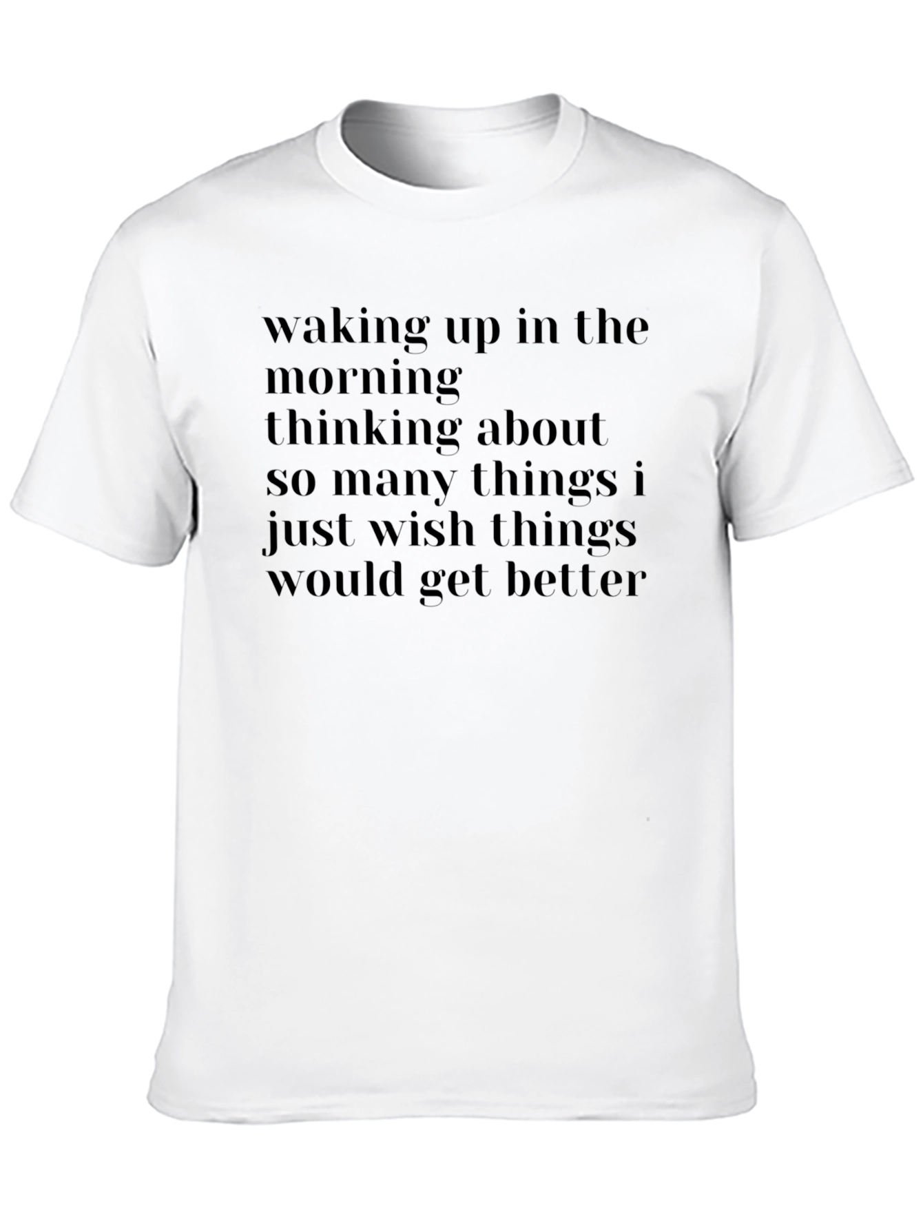 Waking Up In The Morning Graphic T-Shirt