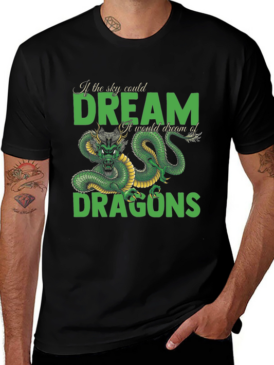 Dragon Dream T-Shirt: If The Sky Could Dream Graphic Tee