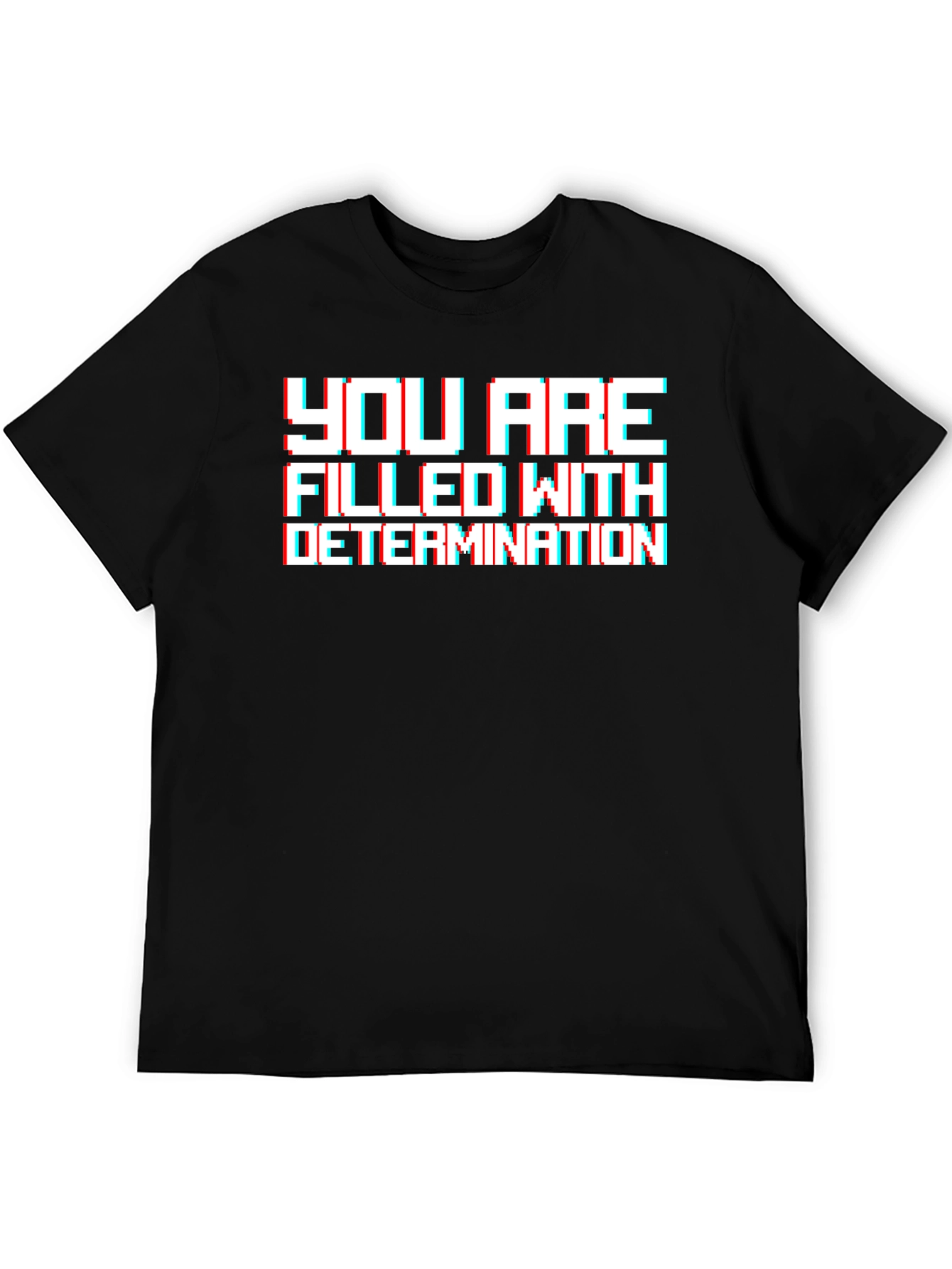 Determination Glitch T-Shirt - Gamer Style Tee