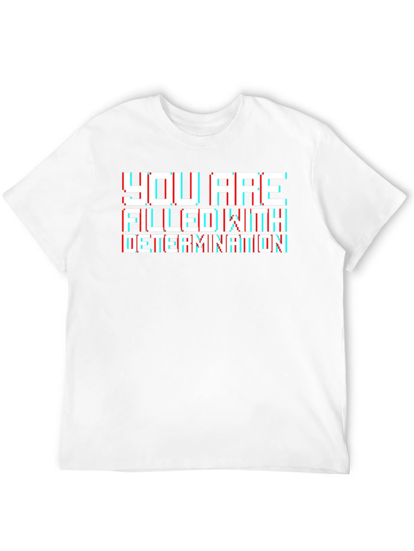 Determination Glitch T-Shirt - Gamer Style Tee