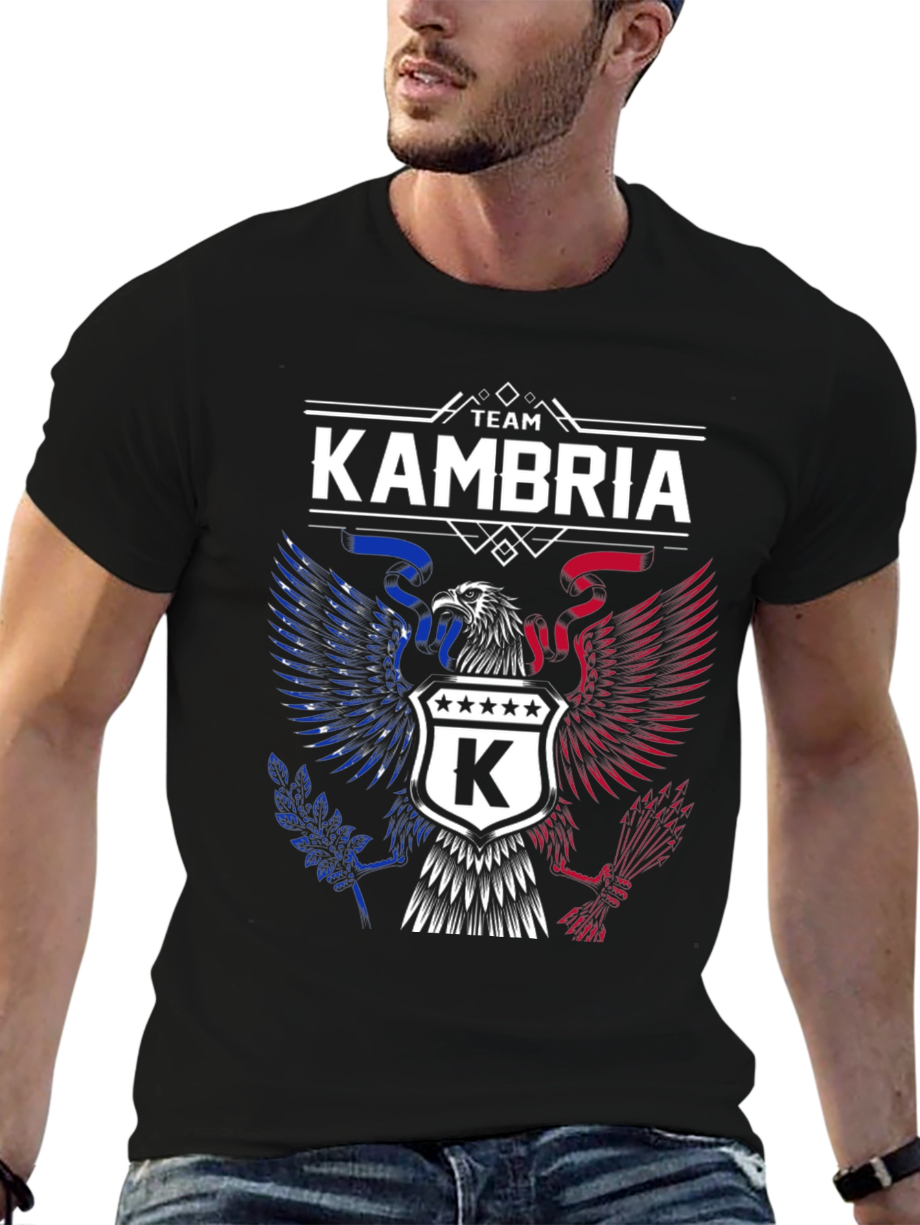 Team Kambria Eagle Graphic T-Shirt