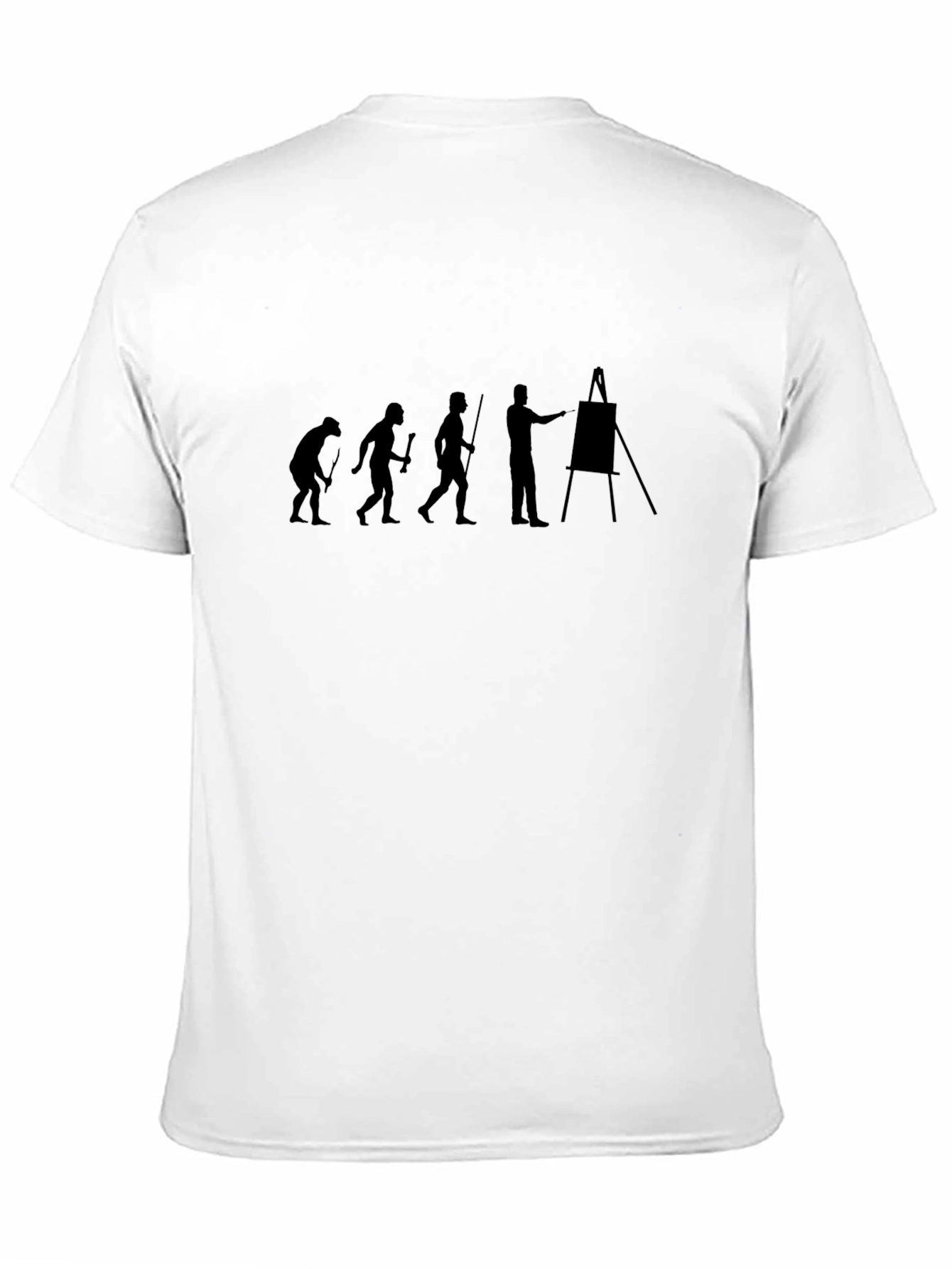 Artist Evolution Graphic T-Shirt - Black