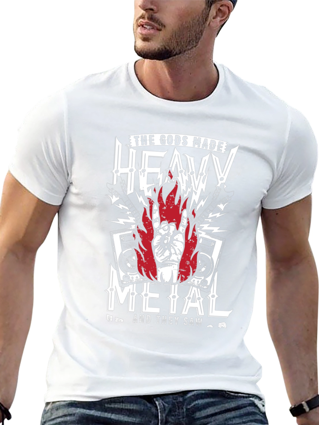 Heavy Metal Graphic Tee - Rock On!