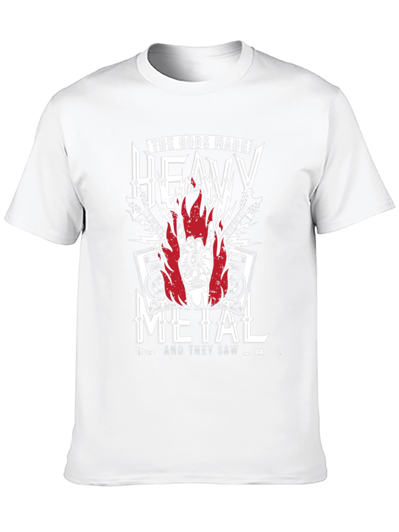Heavy Metal Graphic Tee - Rock On!