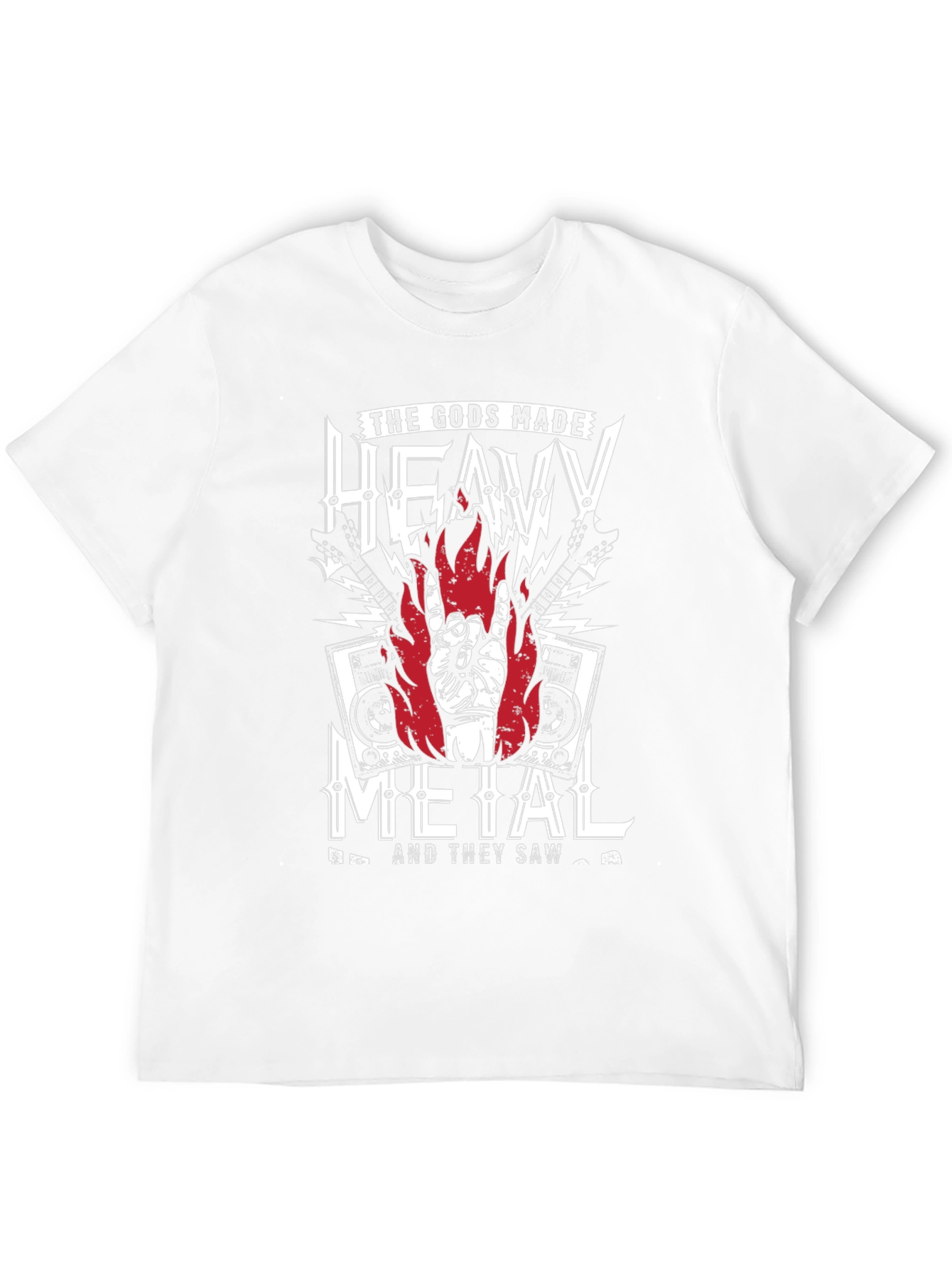 Heavy Metal Graphic Tee - Rock On!