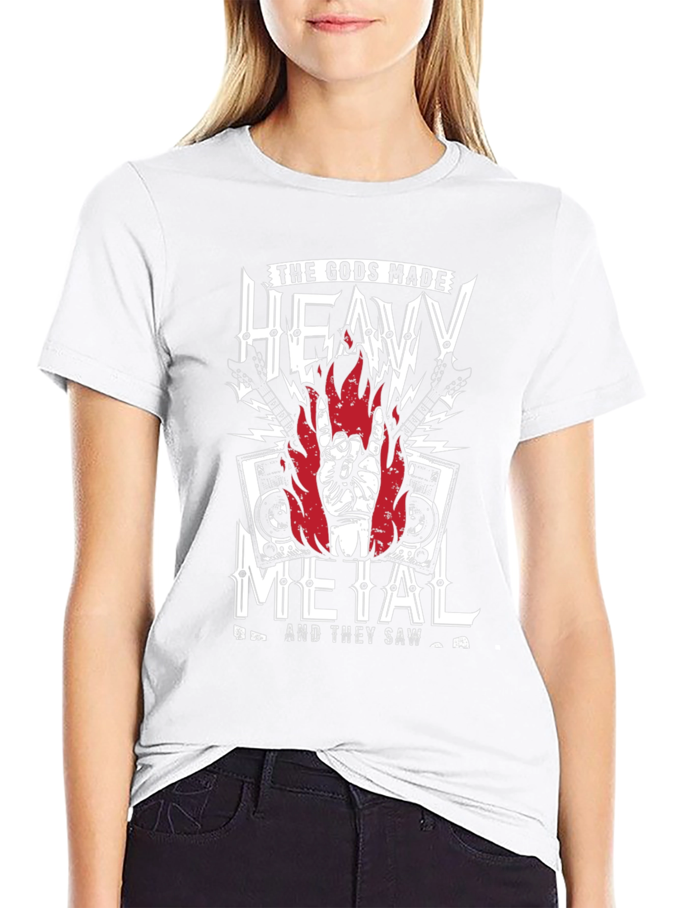 Heavy Metal Graphic Tee - Rock On!