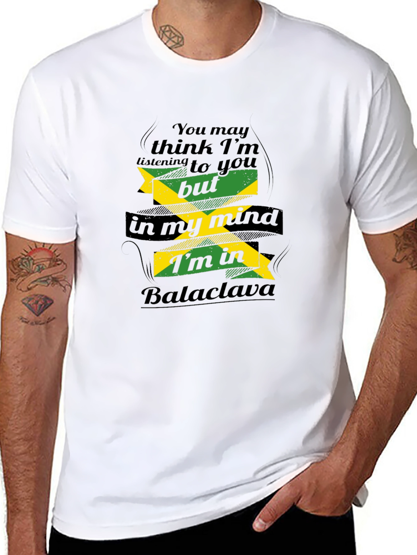 Jamaica Balaclava T-Shirt - In My Mind
