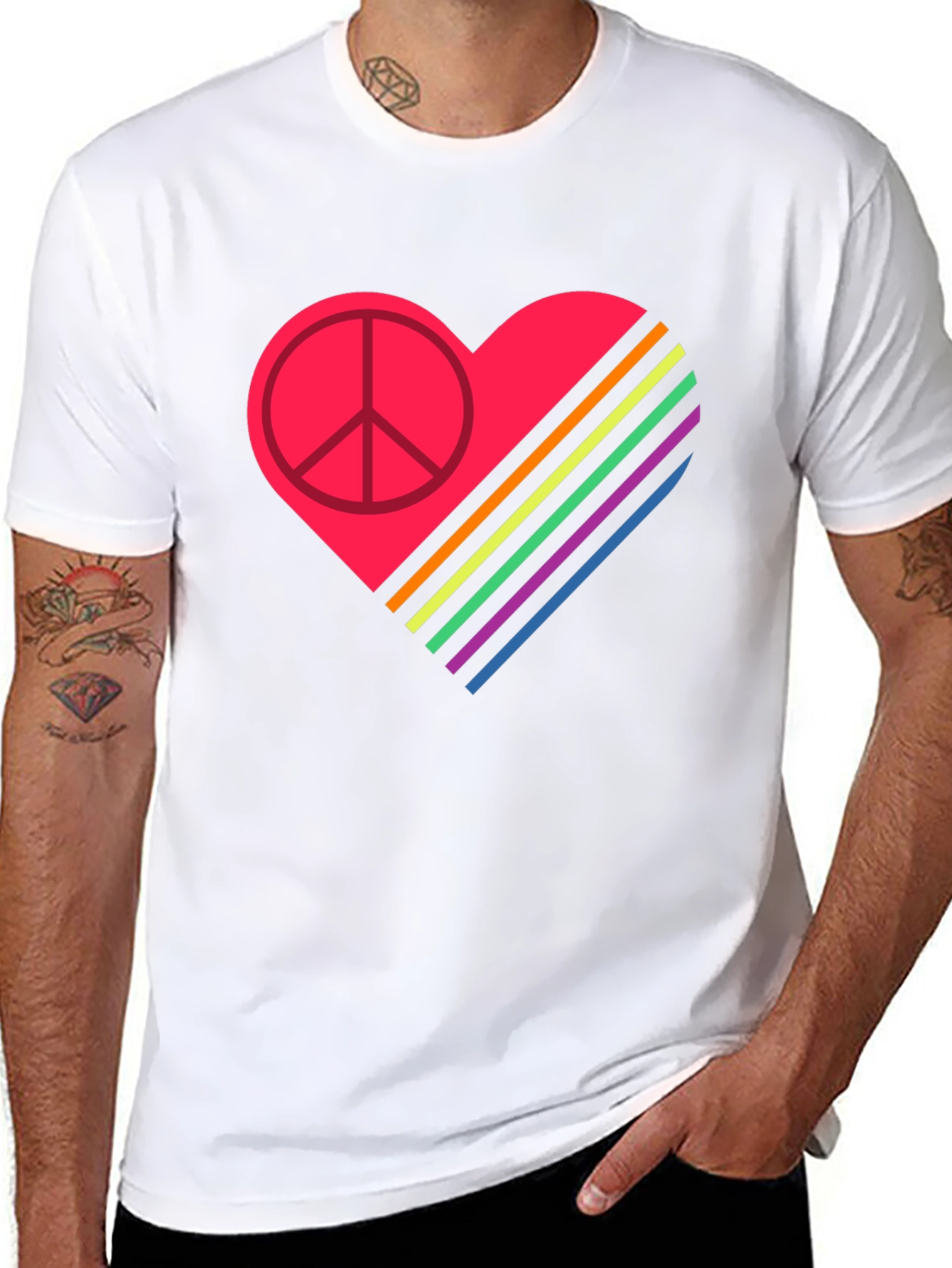 Peace Love Pride T-Shirt