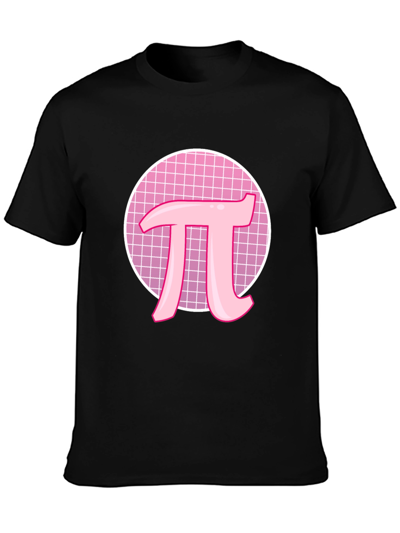 Pink Pi Symbol T-Shirt - Geeky Math Tee