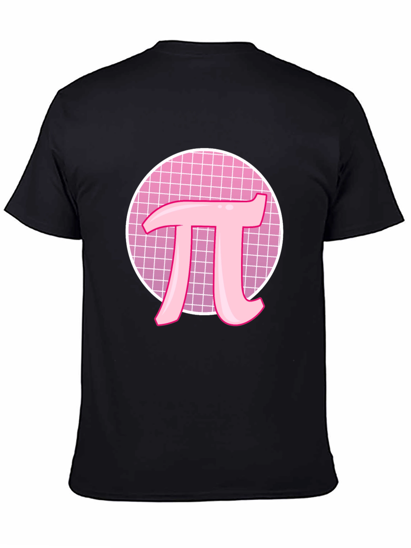 Pink Pi Symbol T-Shirt - Geeky Math Tee