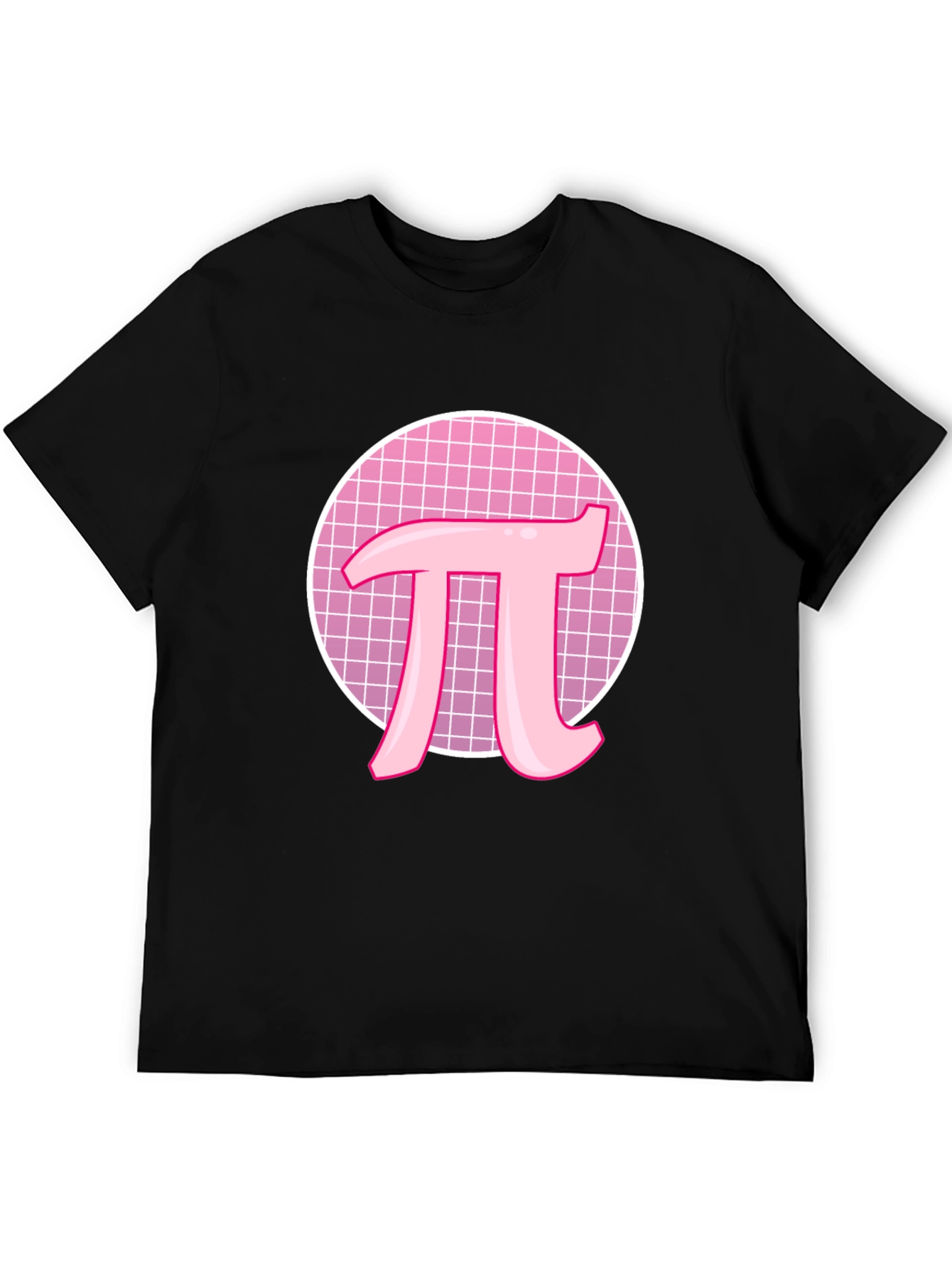 Pink Pi Symbol T-Shirt - Geeky Math Tee