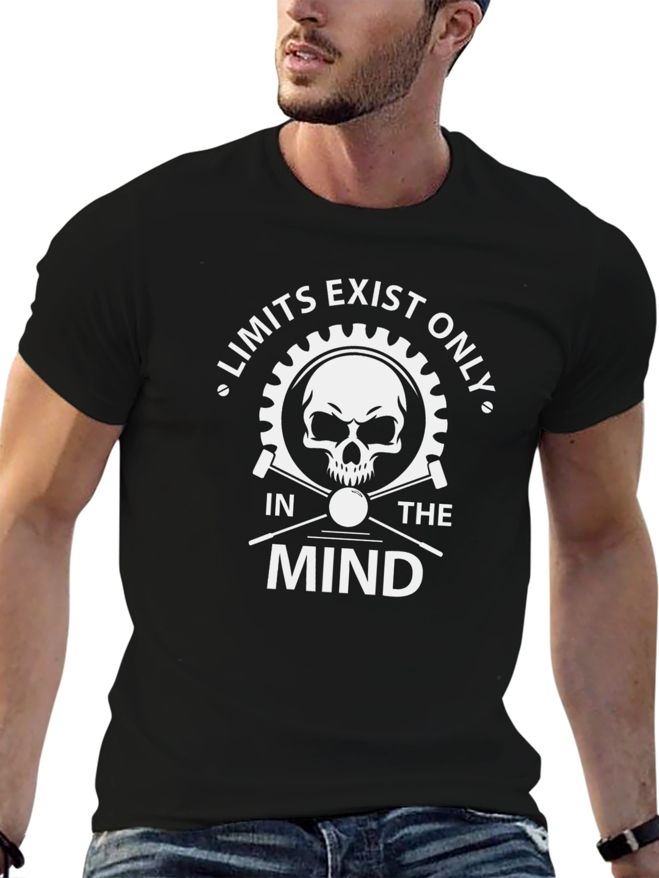 Limits Exist Only In The Mind Graphic Tee