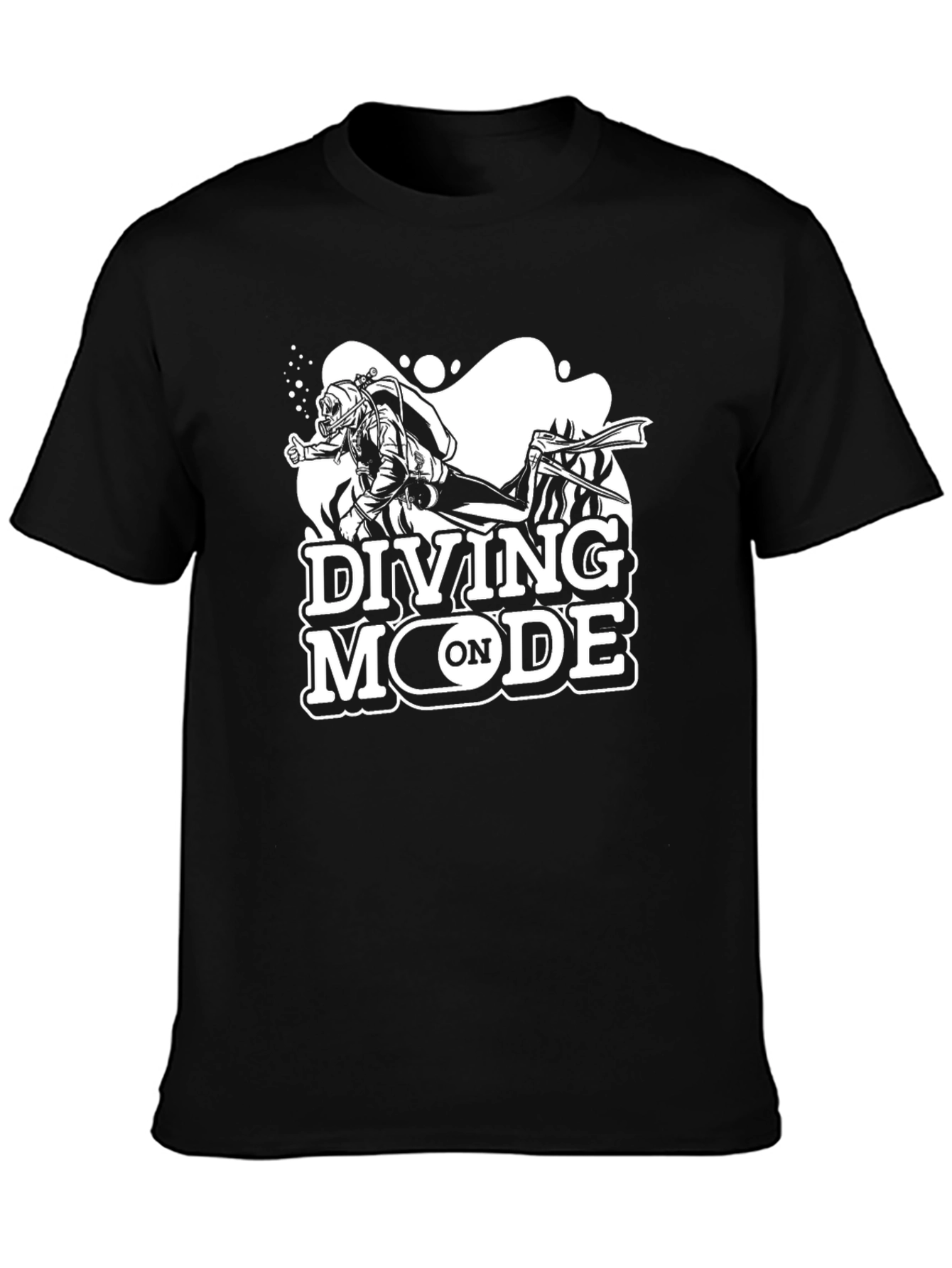 Diving Mode On Graphic Tee